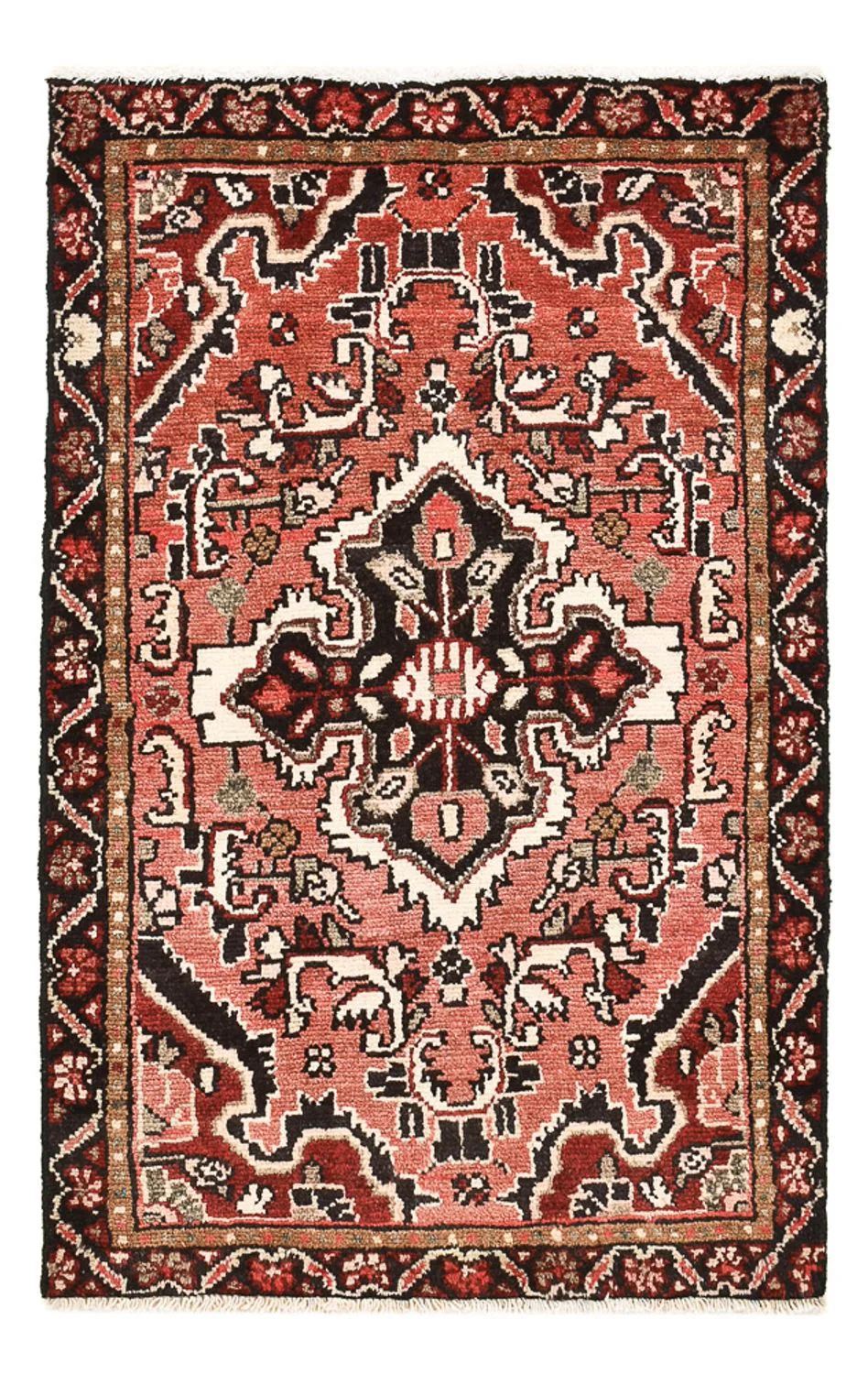 Perserteppich - Nomadic - 93 x 59 cm - hellrot
