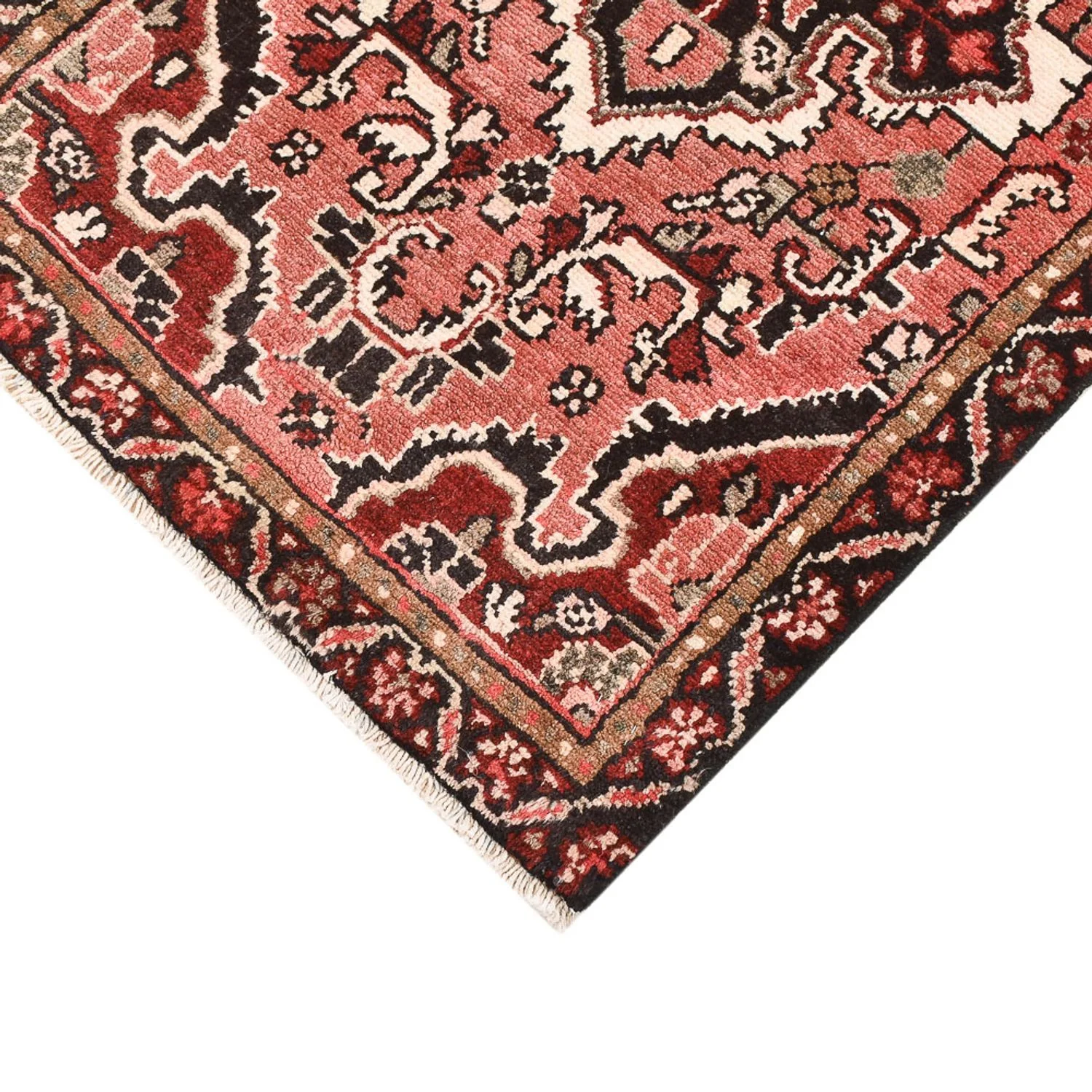 Perserteppich - Nomadic - 93 x 59 cm - hellrot - Image 2