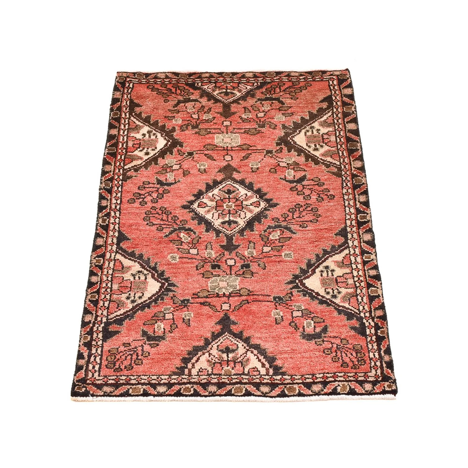 Perserteppich - Nomadic - 95 x 62 cm - rot - Image 5