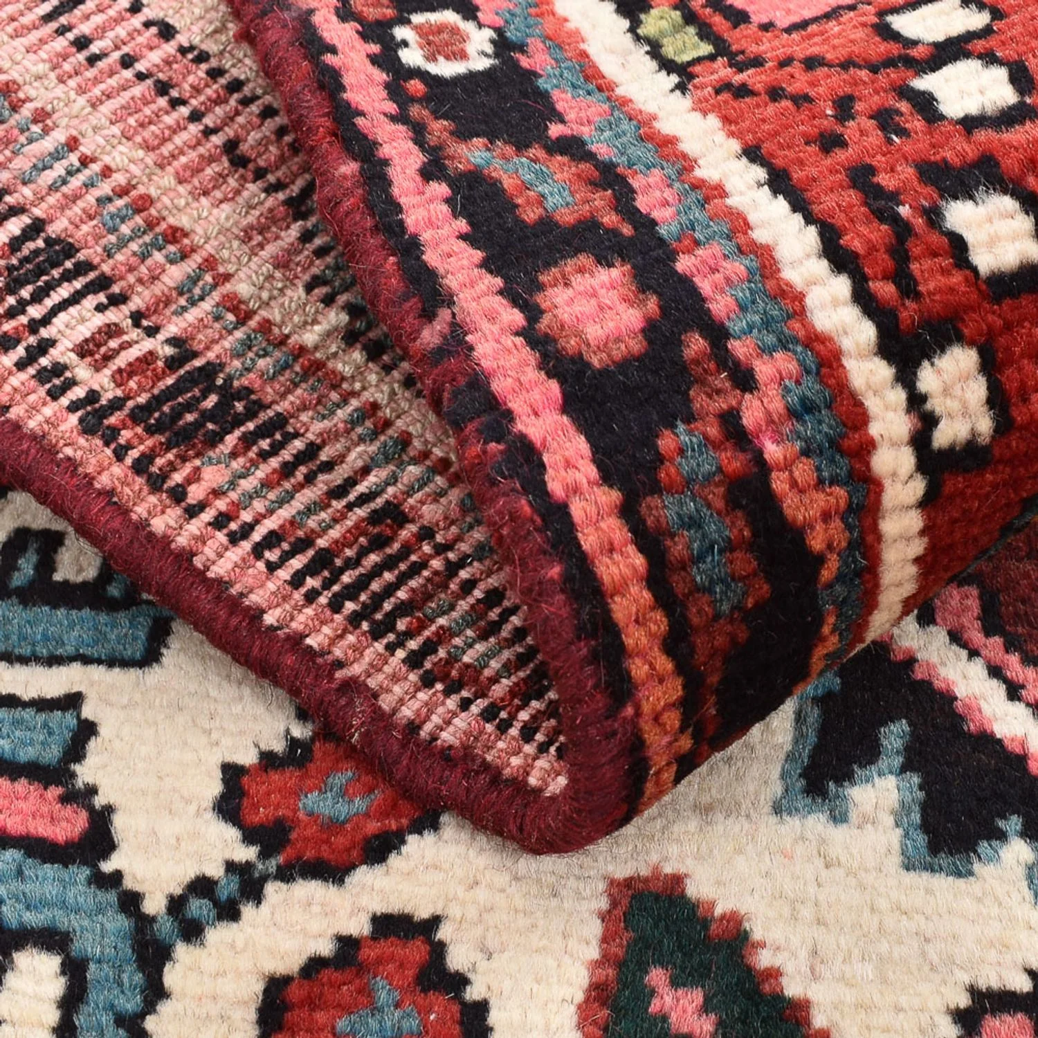 Perserteppich - Nomadic - 96 x 64 cm - mehrfarbig - Image 4