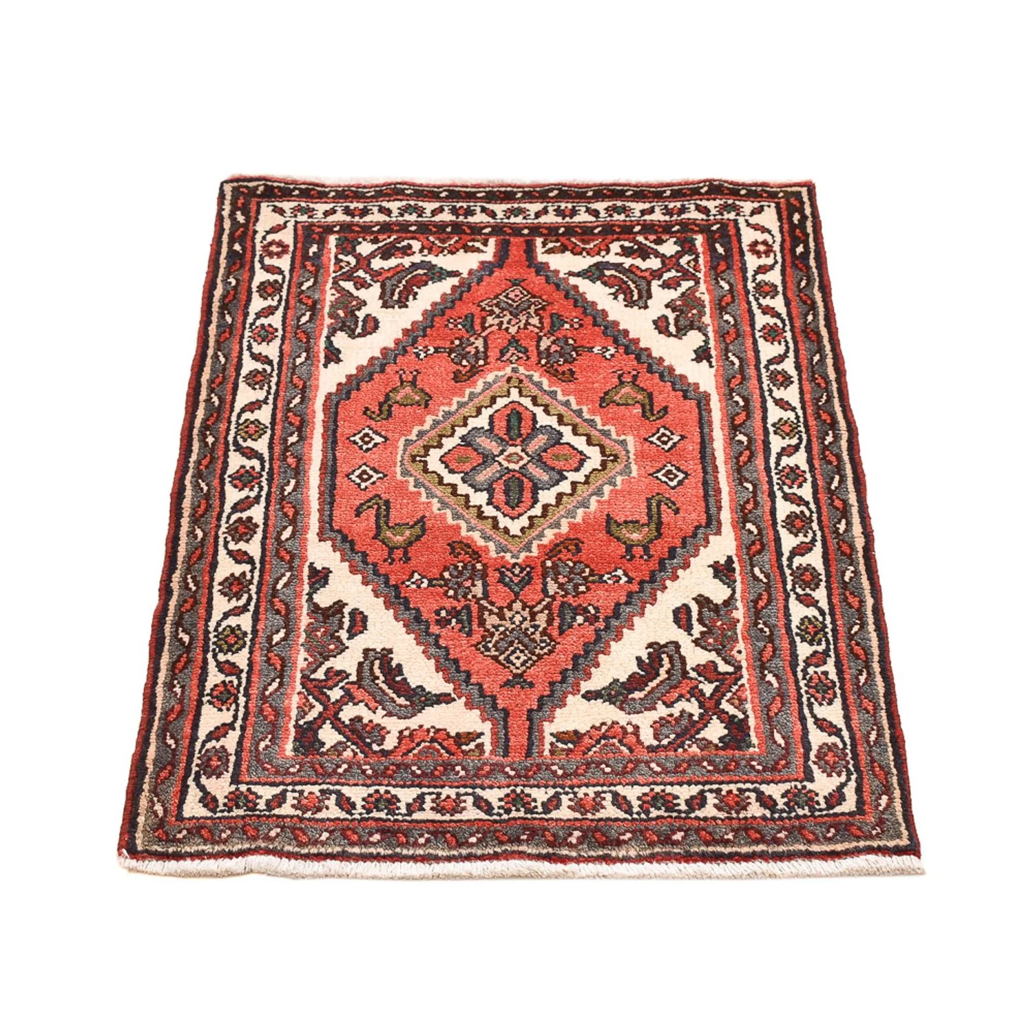 Perserteppich - Nomadic - 96 x 70 cm - rot - Image 5