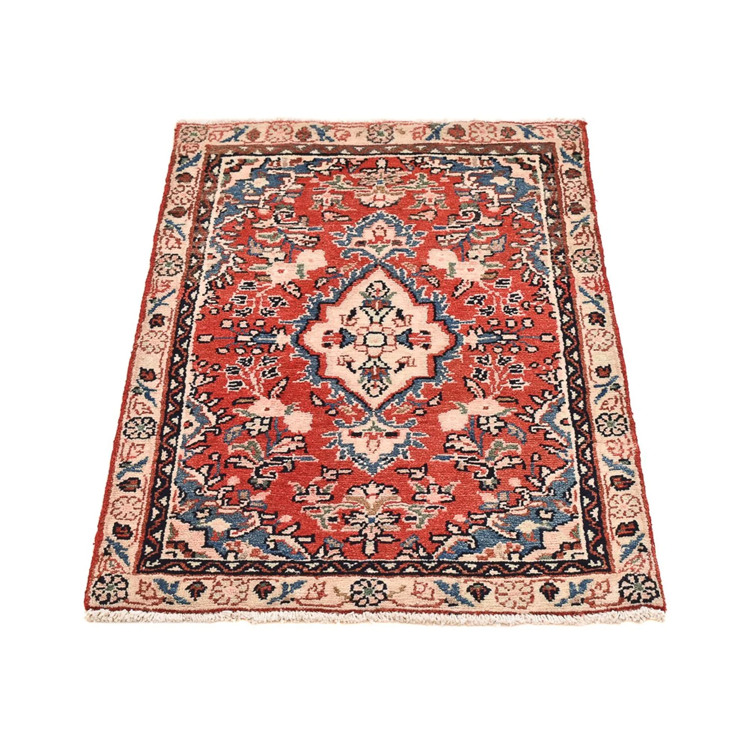 Perserteppich - Nomadic - 97 x 62 cm - rot - Image 5