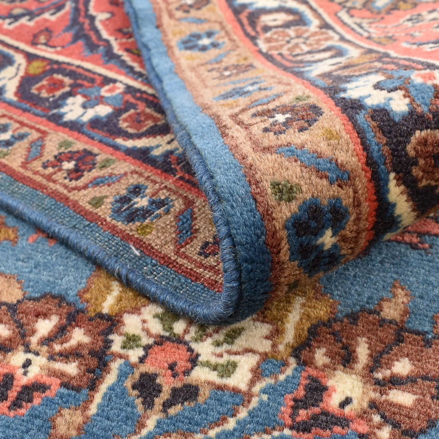 Perserteppich - Nomadic quadratisch  - 200 x 207 cm - blau - Image 4