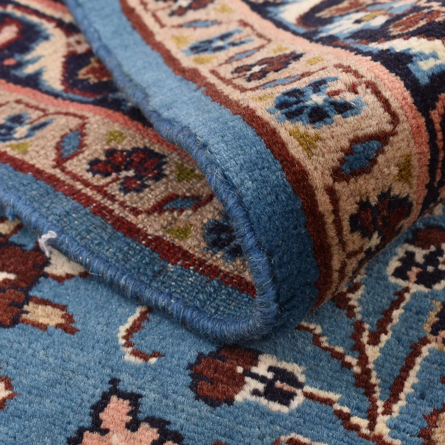 Perserteppich - Nomadic quadratisch - 211 x 206 cm - blau - Image 4
