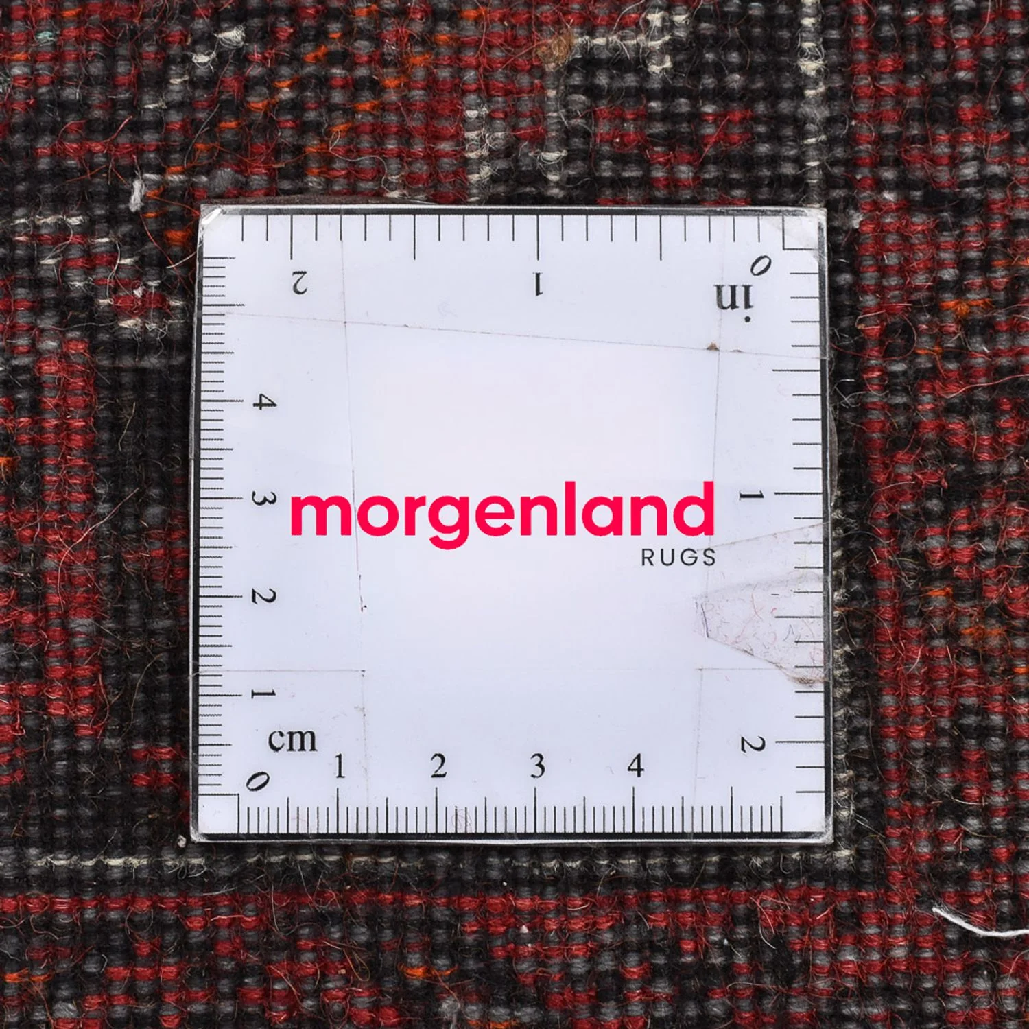 Perserteppich - Nomadic quadratisch - 43 x 40 cm - rot - Image 5