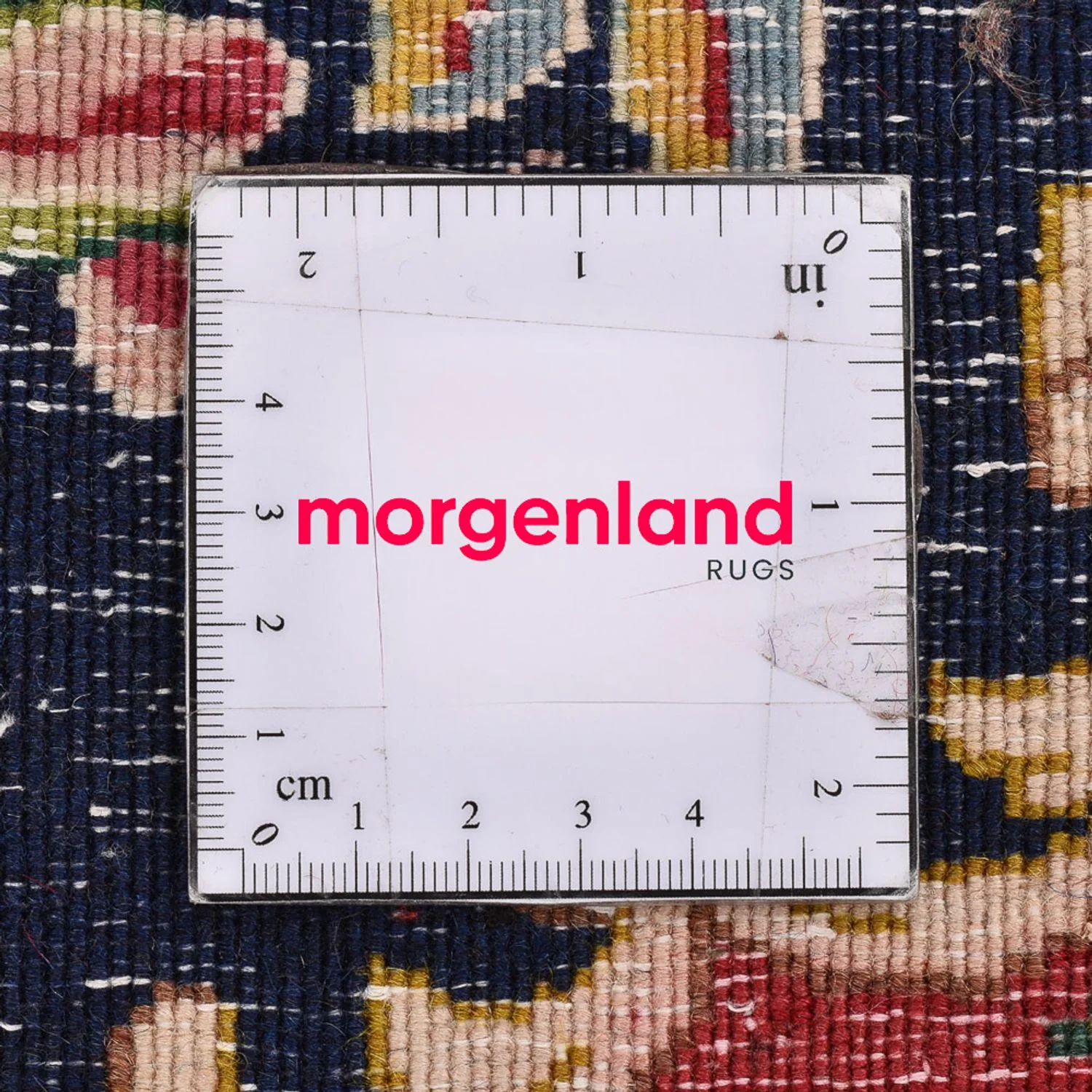 Perserteppich - Nomadic quadratisch - 50 x 48 cm - dunkelblau - Image 5