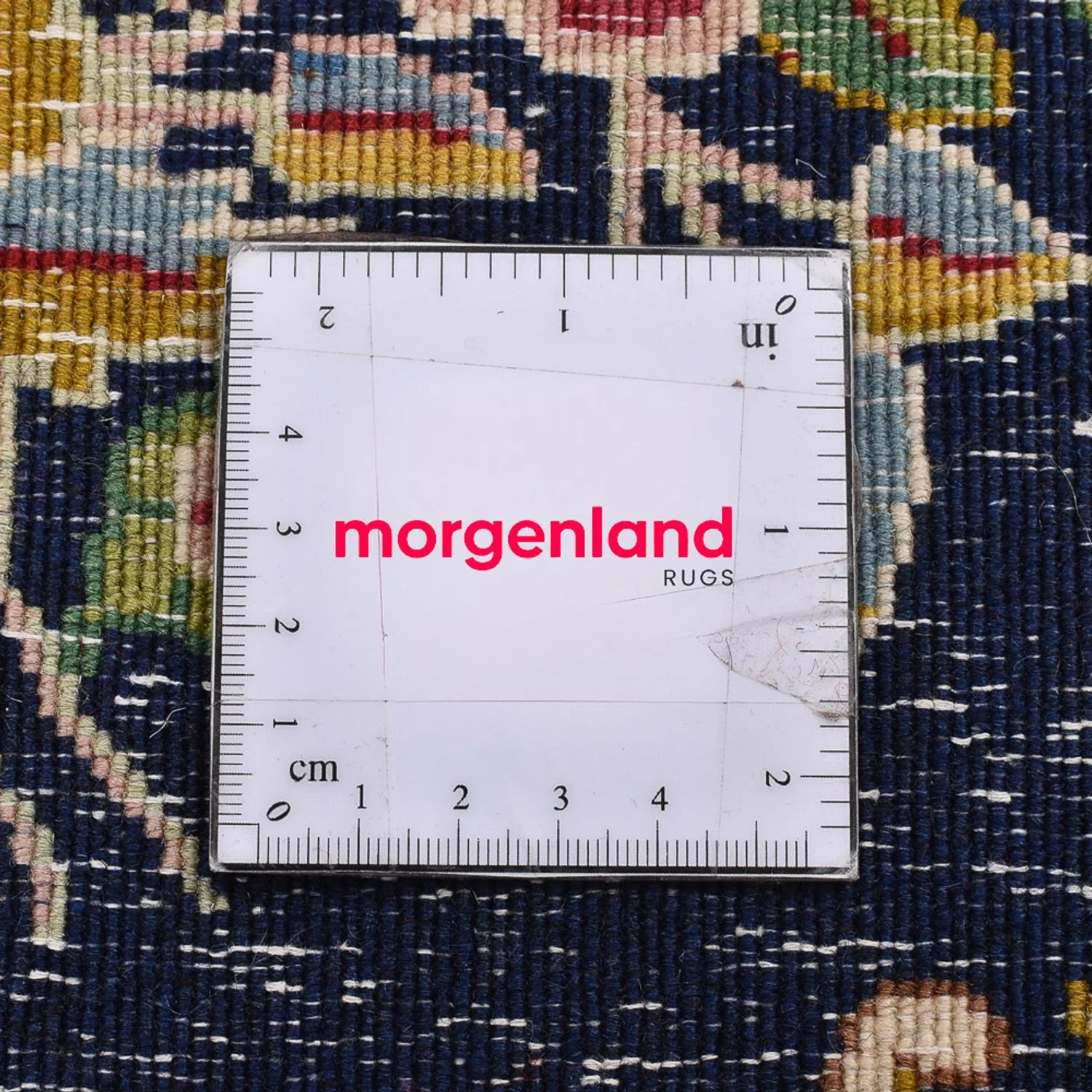 Perserteppich - Nomadic quadratisch - 50 x 50 cm - dunkelrot - Image 5