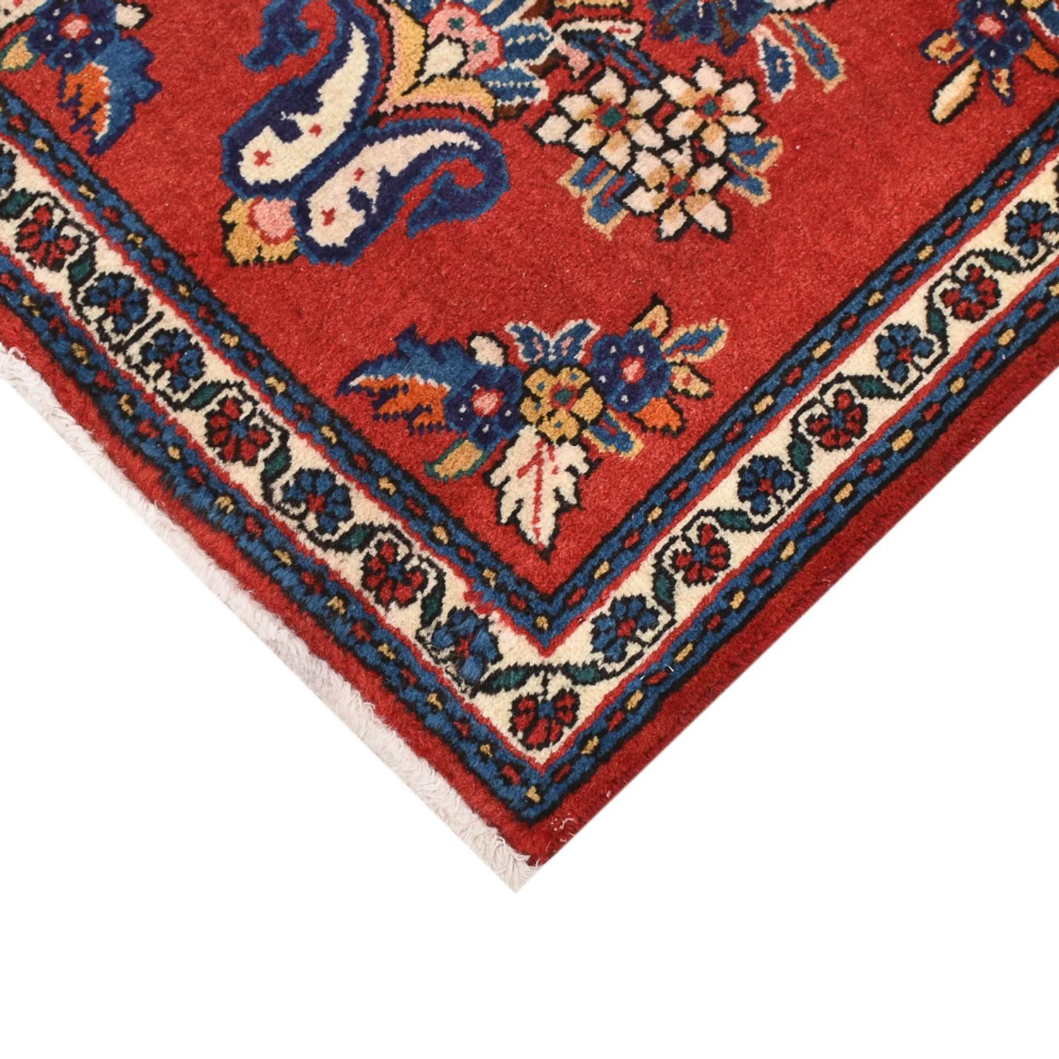 Perserteppich - Nomadic quadratisch  - 53 x 53 cm - rot - Image 2