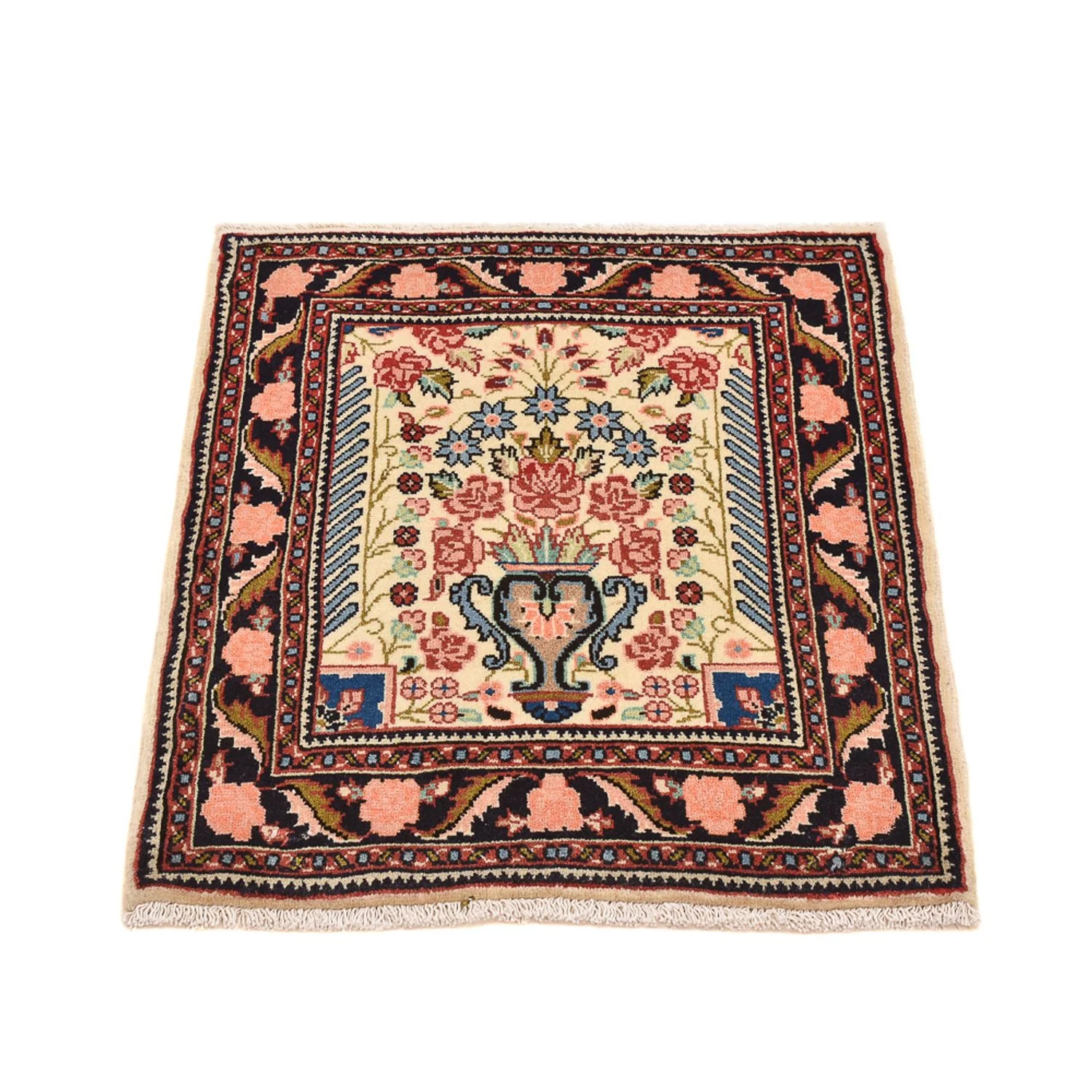 Perserteppich - Nomadic quadratisch - 65 x 57 cm - mehrfarbig - Image 4