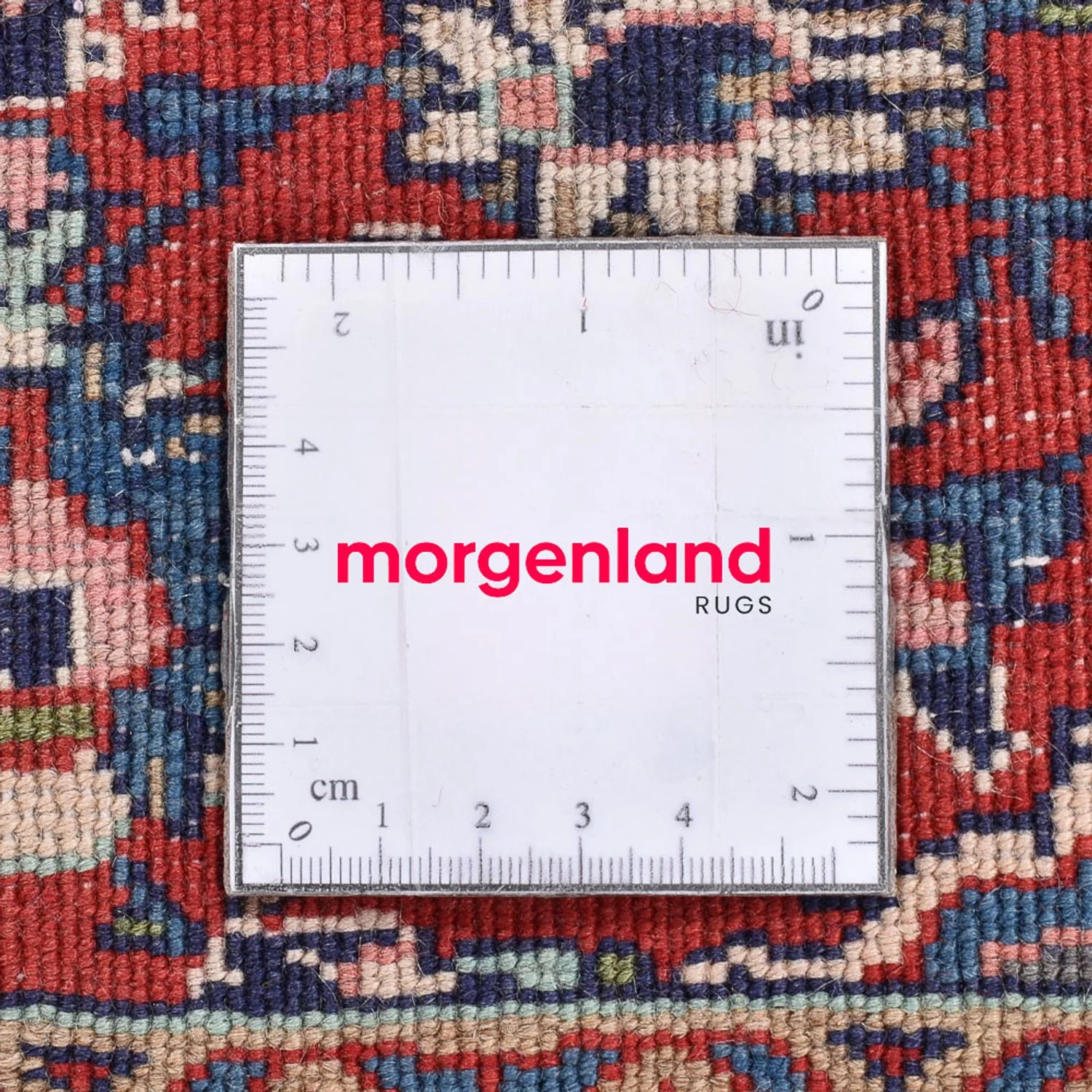 Perserteppich - Nomadic quadratisch  - 67 x 67 cm - rot - Image 5