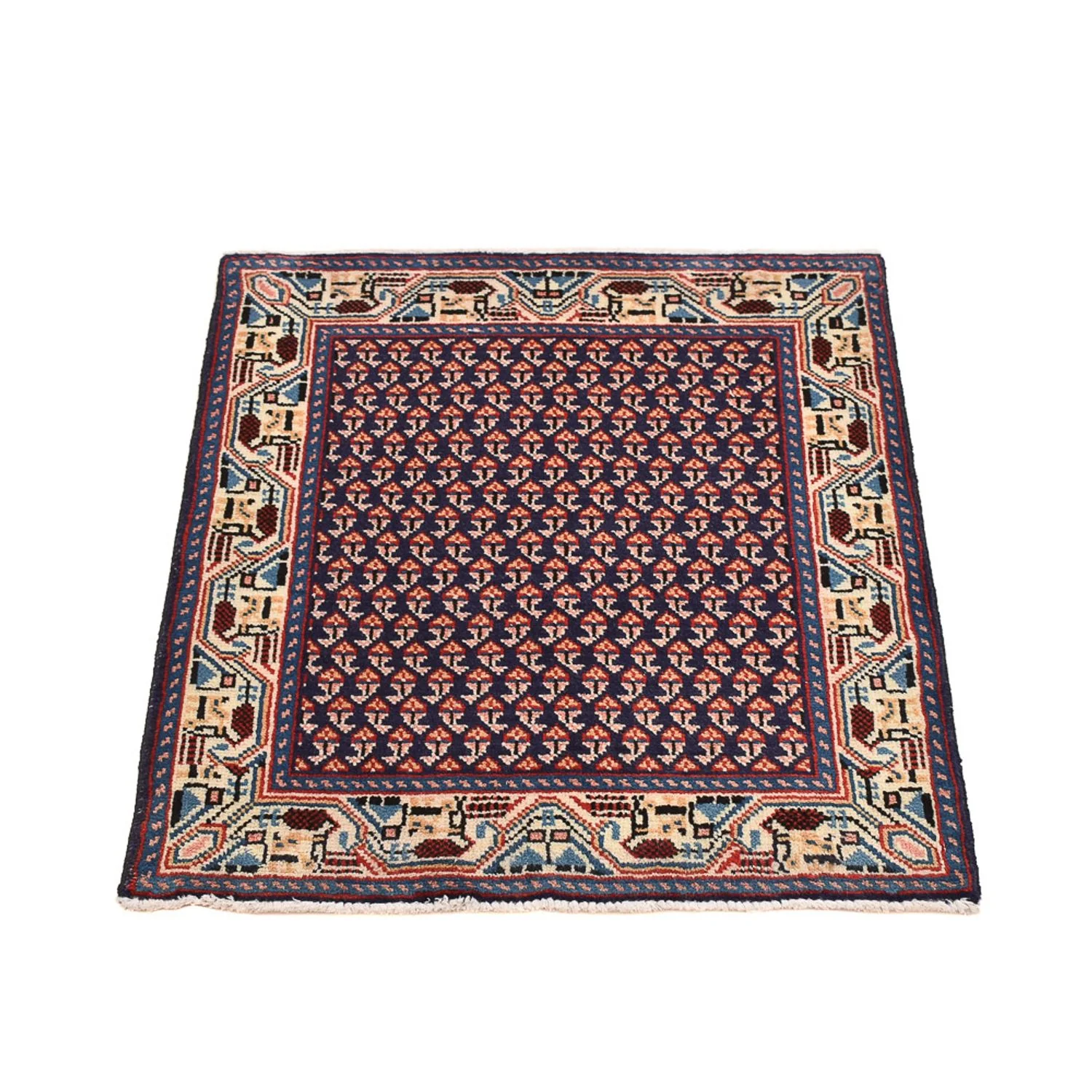 Perserteppich - Nomadic quadratisch - 73 x 61 cm - lila - Image 4