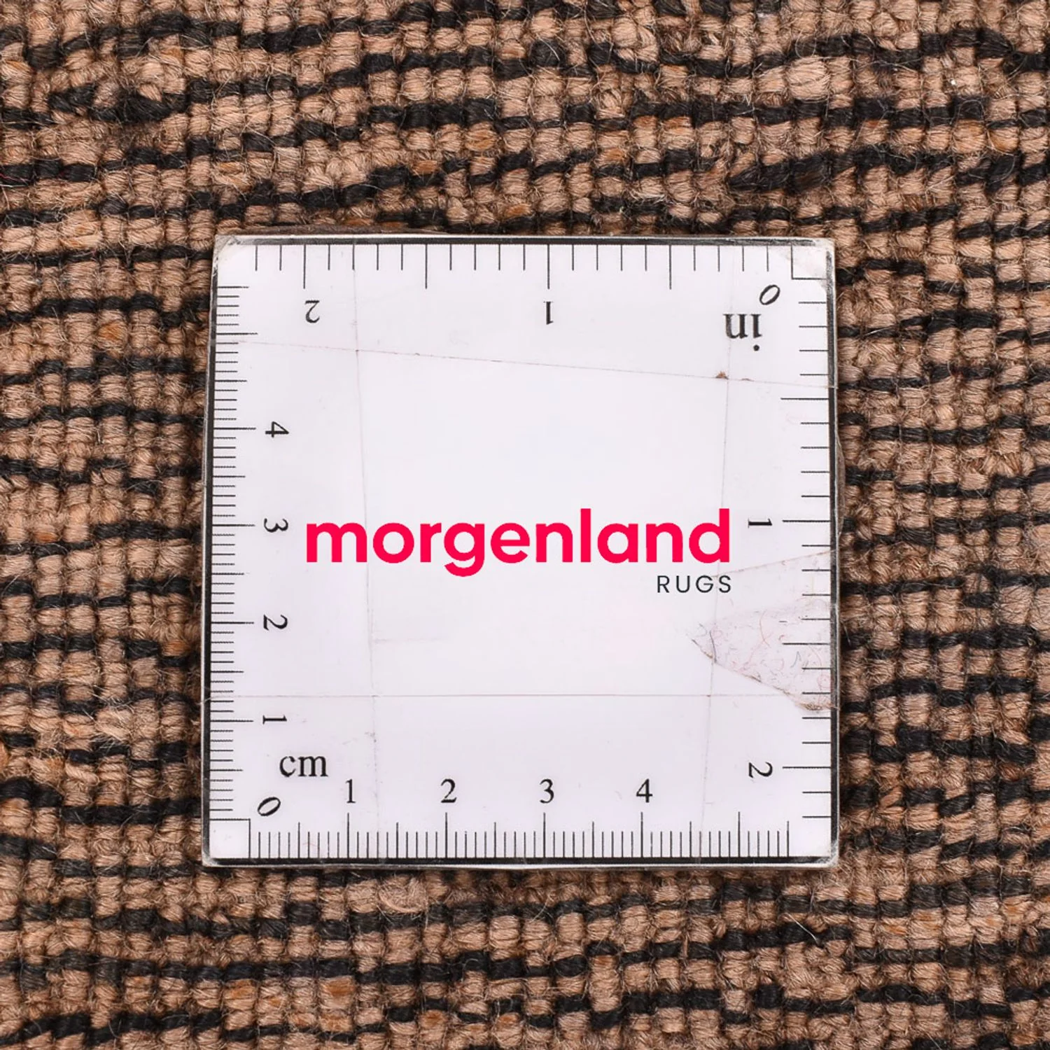 Perserteppich - Nomadic quadratisch - 80 x 37 cm - dunkelbeige - Image 6