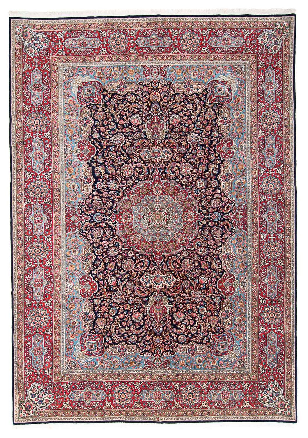 Perserteppich - Royal 405 x 295 cm - dunkelblau