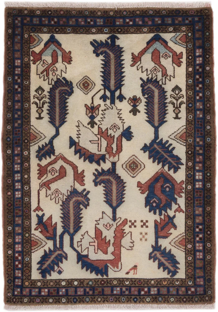 Perserteppich - Täbriz - 115 x 80 cm - mehrfarbig