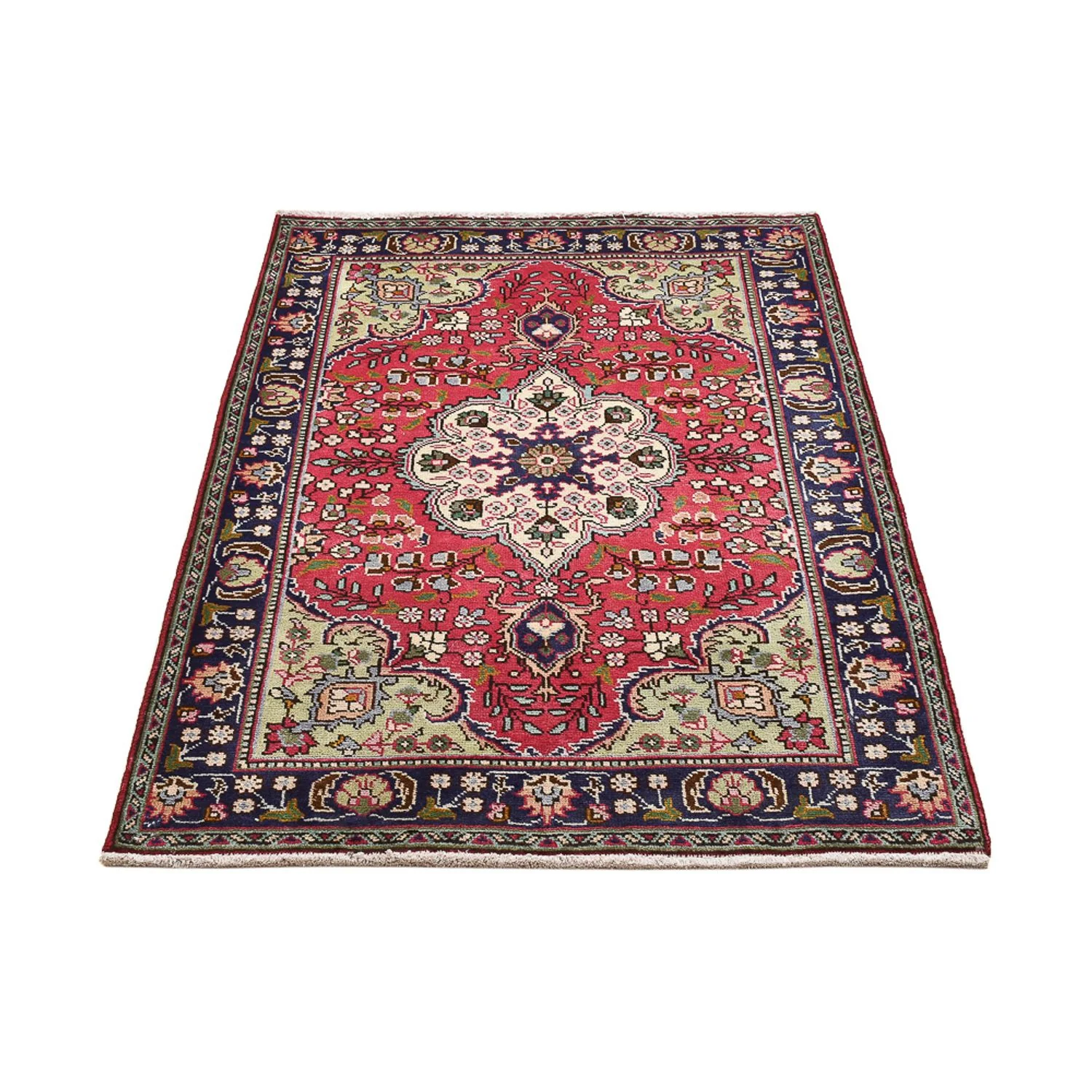 Perserteppich - Täbriz - 143 x 100 cm - hellrot - Image 5