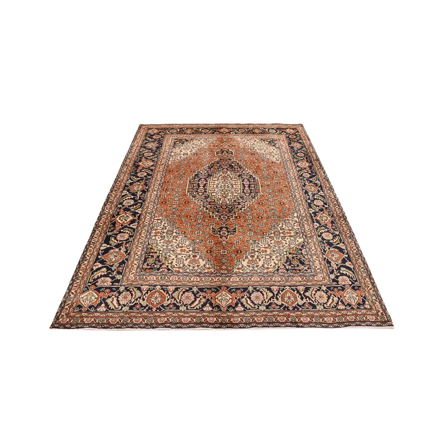 Perserteppich - Täbriz - 270 x 193 cm - hellrot - Image 5