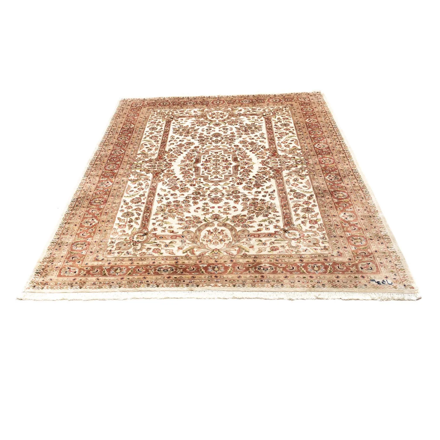 Perserteppich - Täbriz 289 x 196 cm - beige - Image 5