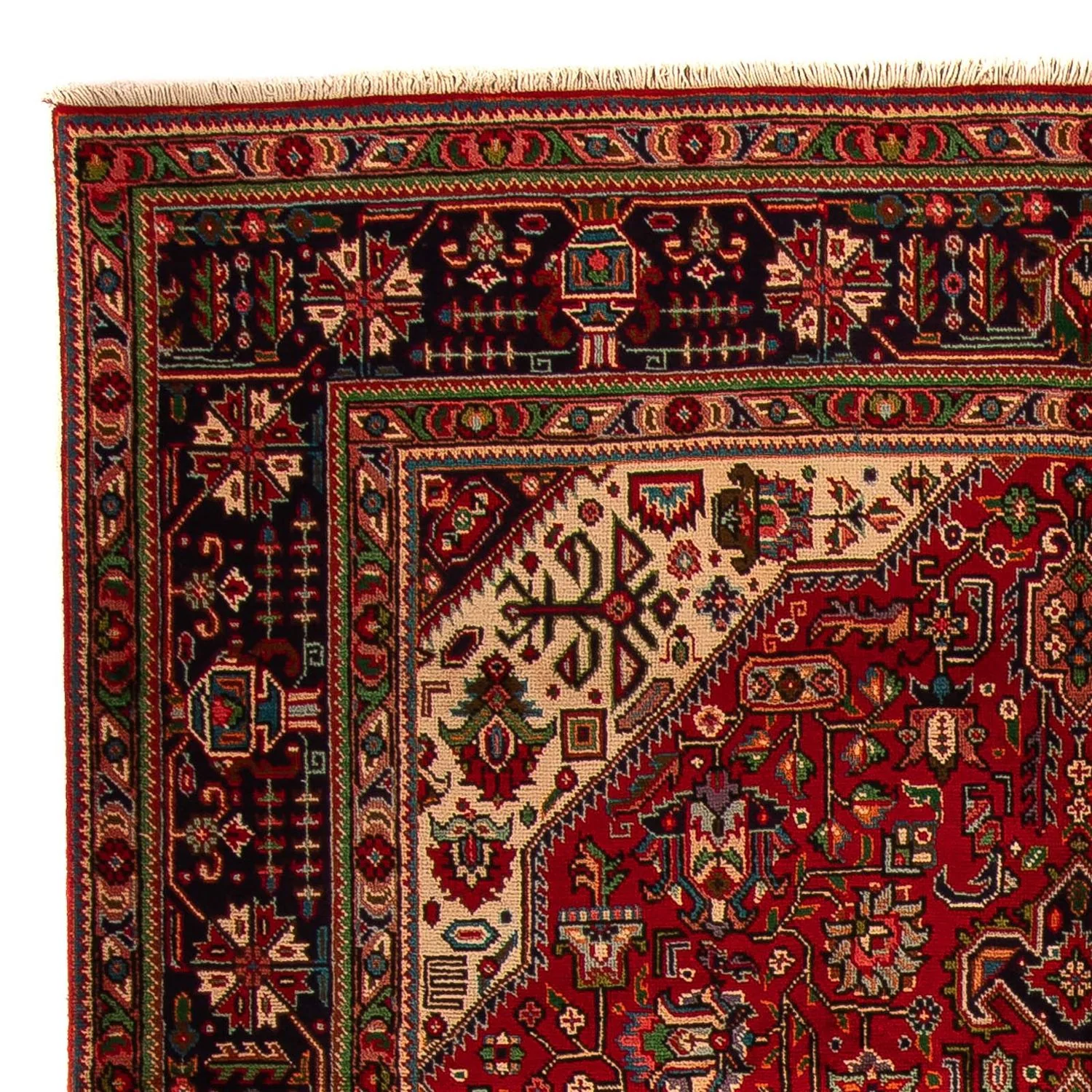 Perserteppich - Täbriz 295 x 195 cm - dunkelrot - Image 3