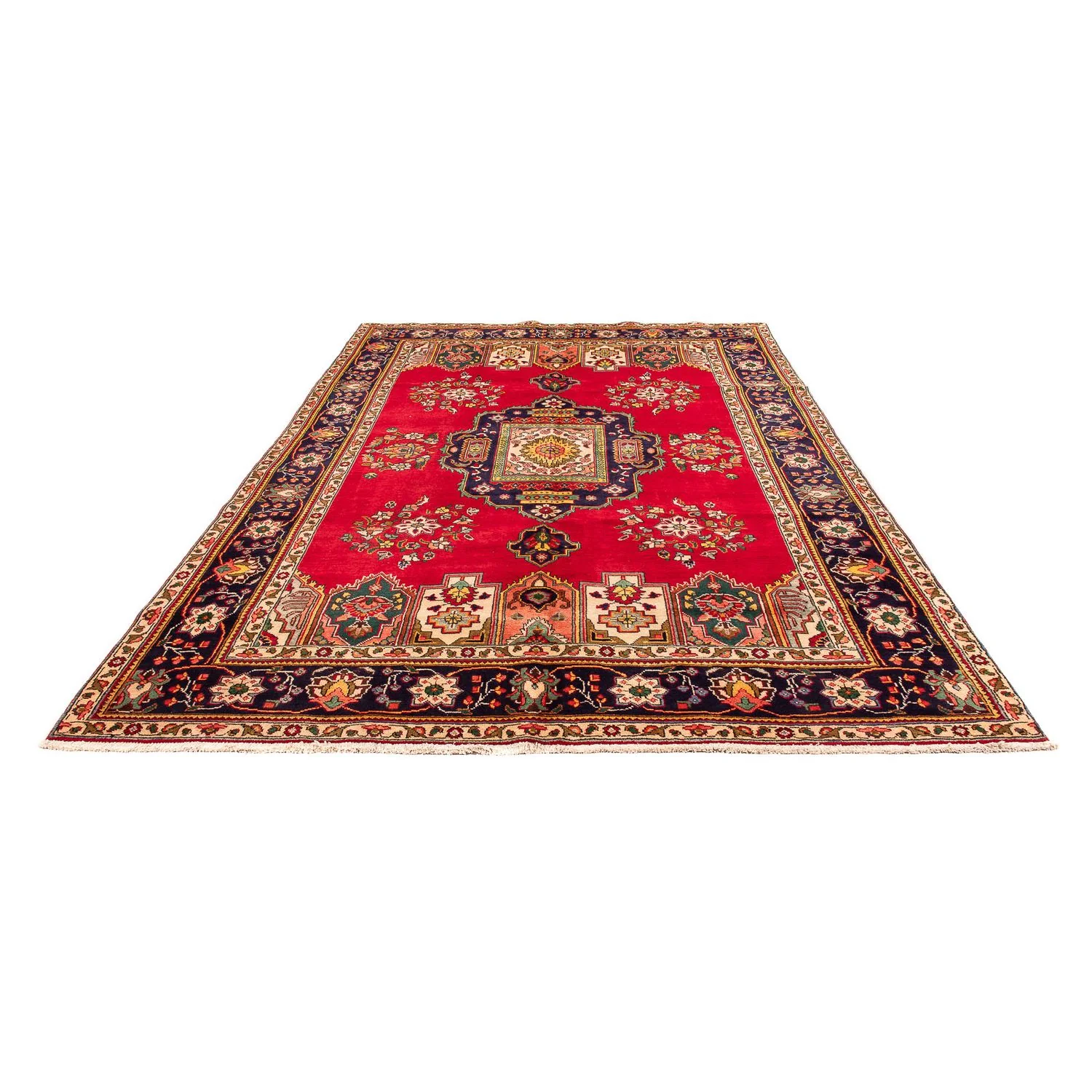 Perserteppich - Täbriz 297 x 197 cm - dunkelrot - Image 5