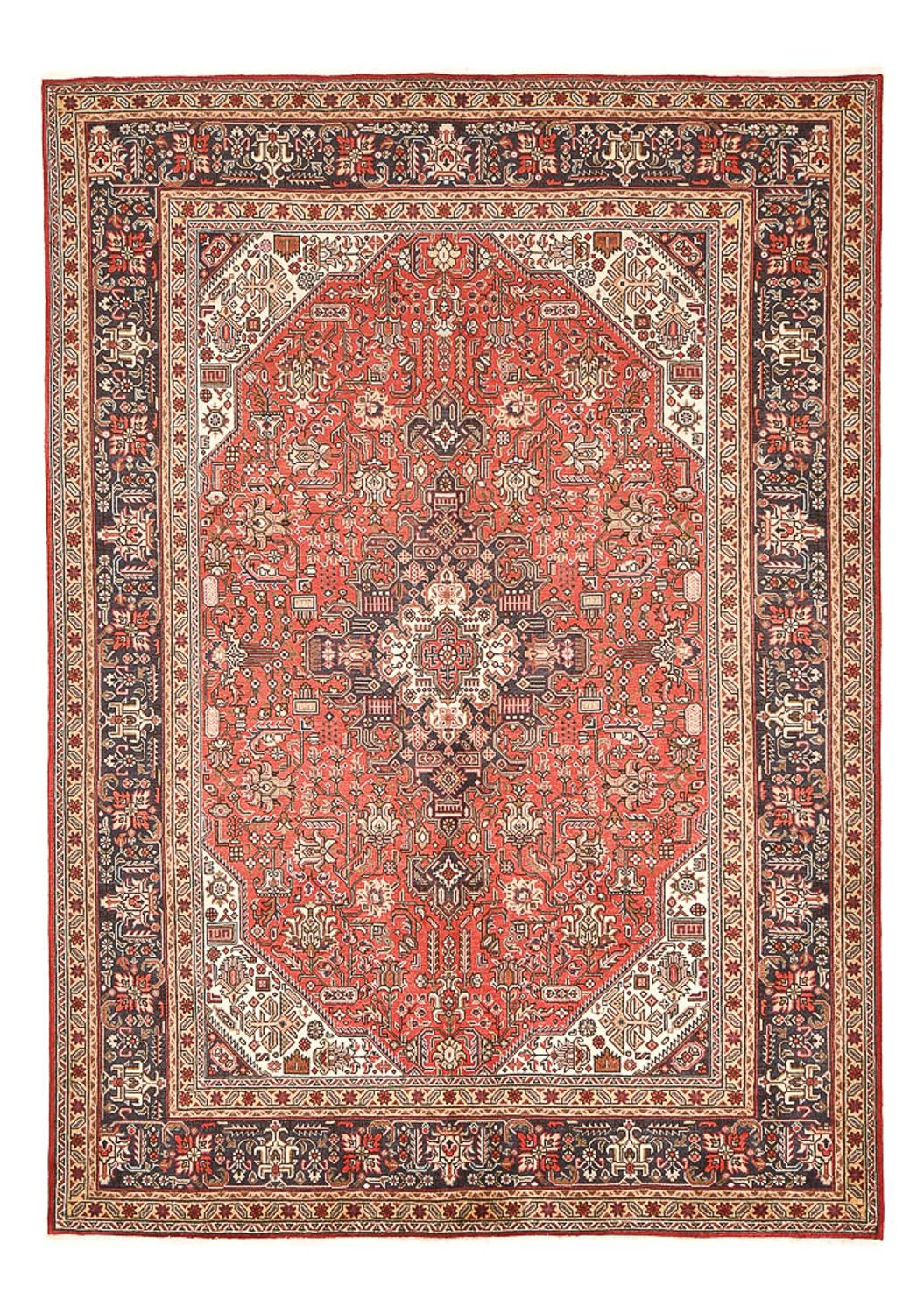 Perserteppich - Täbriz - 297 x 202 cm - hellrot