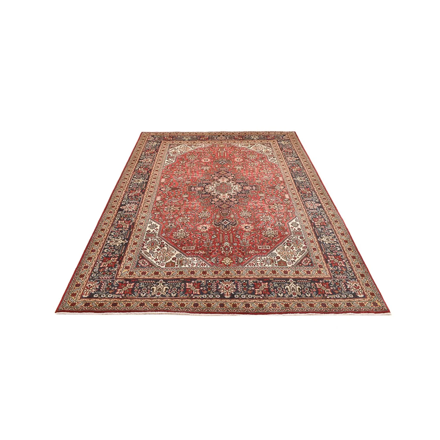 Perserteppich - Täbriz - 297 x 202 cm - hellrot - Image 5