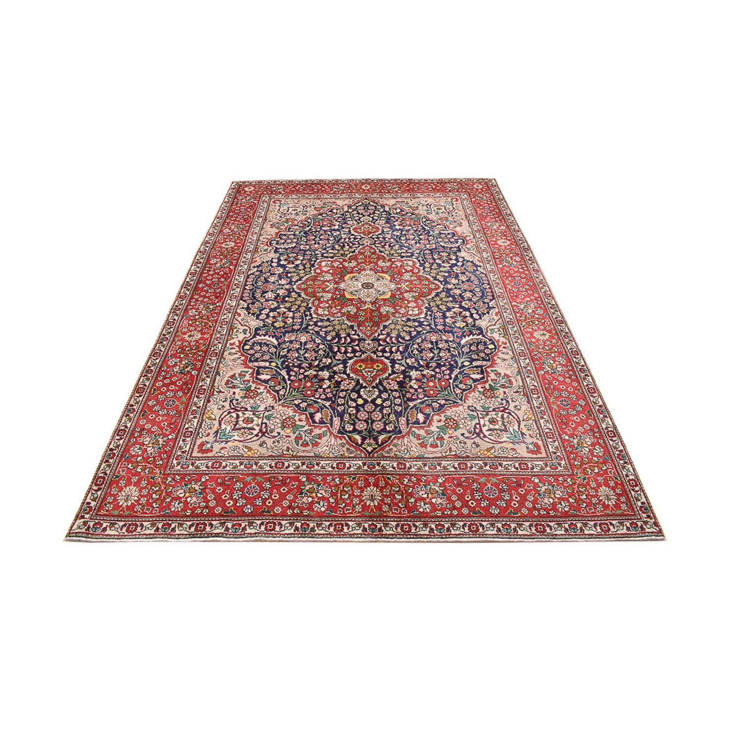 Perserteppich - Täbriz - 300 x 202 cm - dunkelblau - Image 5