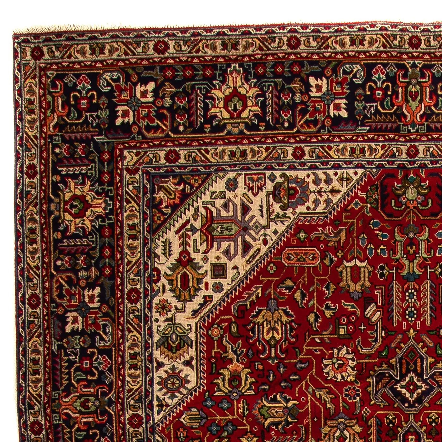 Perserteppich - TĂ€briz 305 x 195 cm - dunkelrot - Image 3