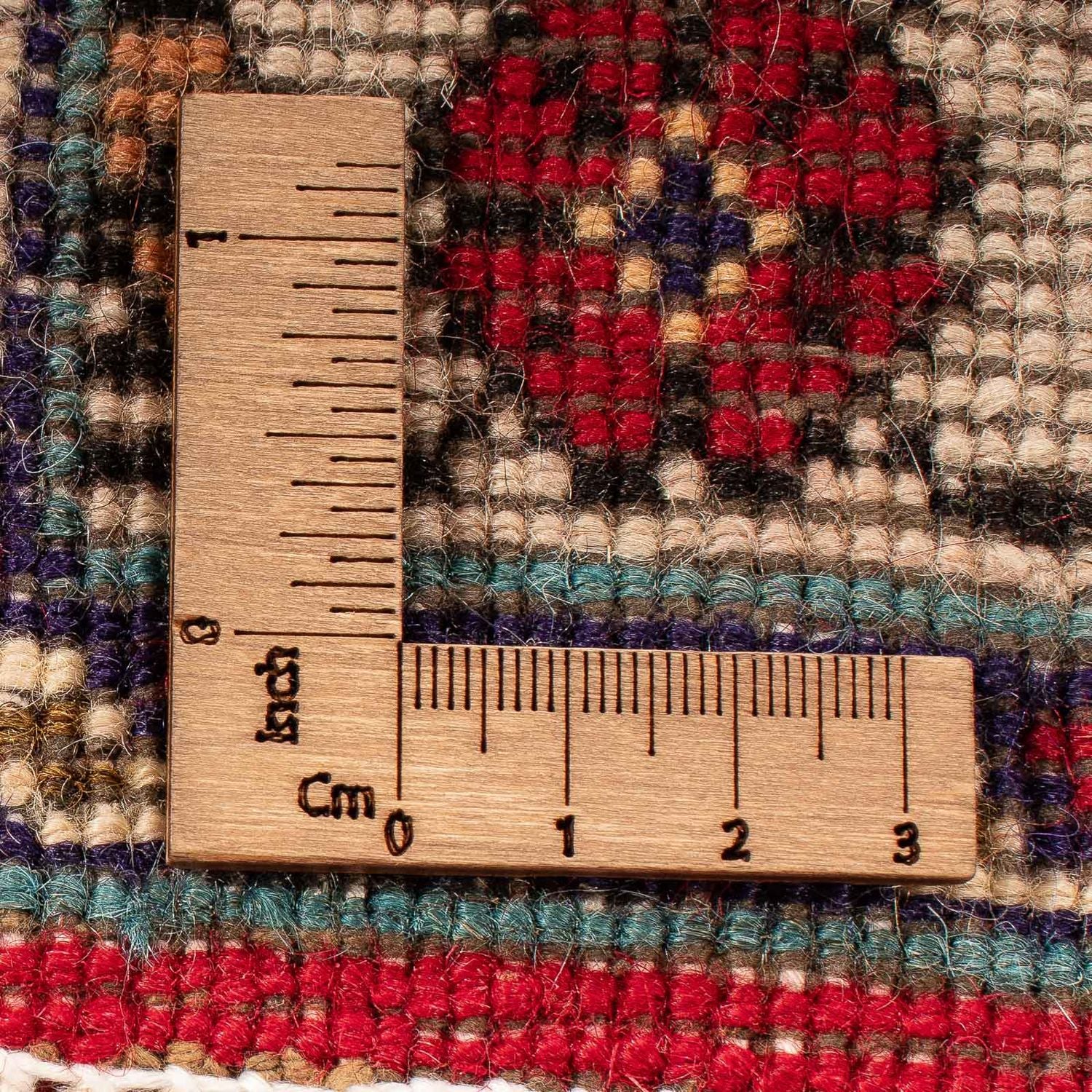 Perserteppich - TĂ€briz 305 x 195 cm - dunkelrot - Image 6
