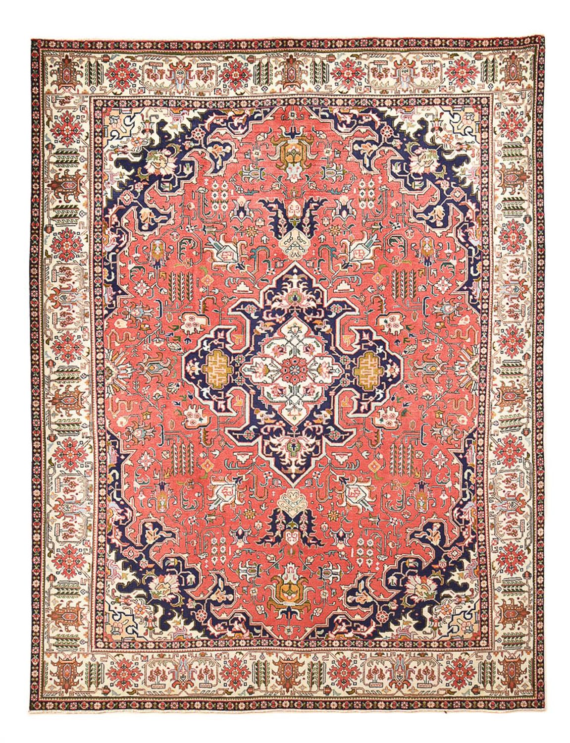 Perserteppich - Täbriz - 335 x 257 cm - hellrot