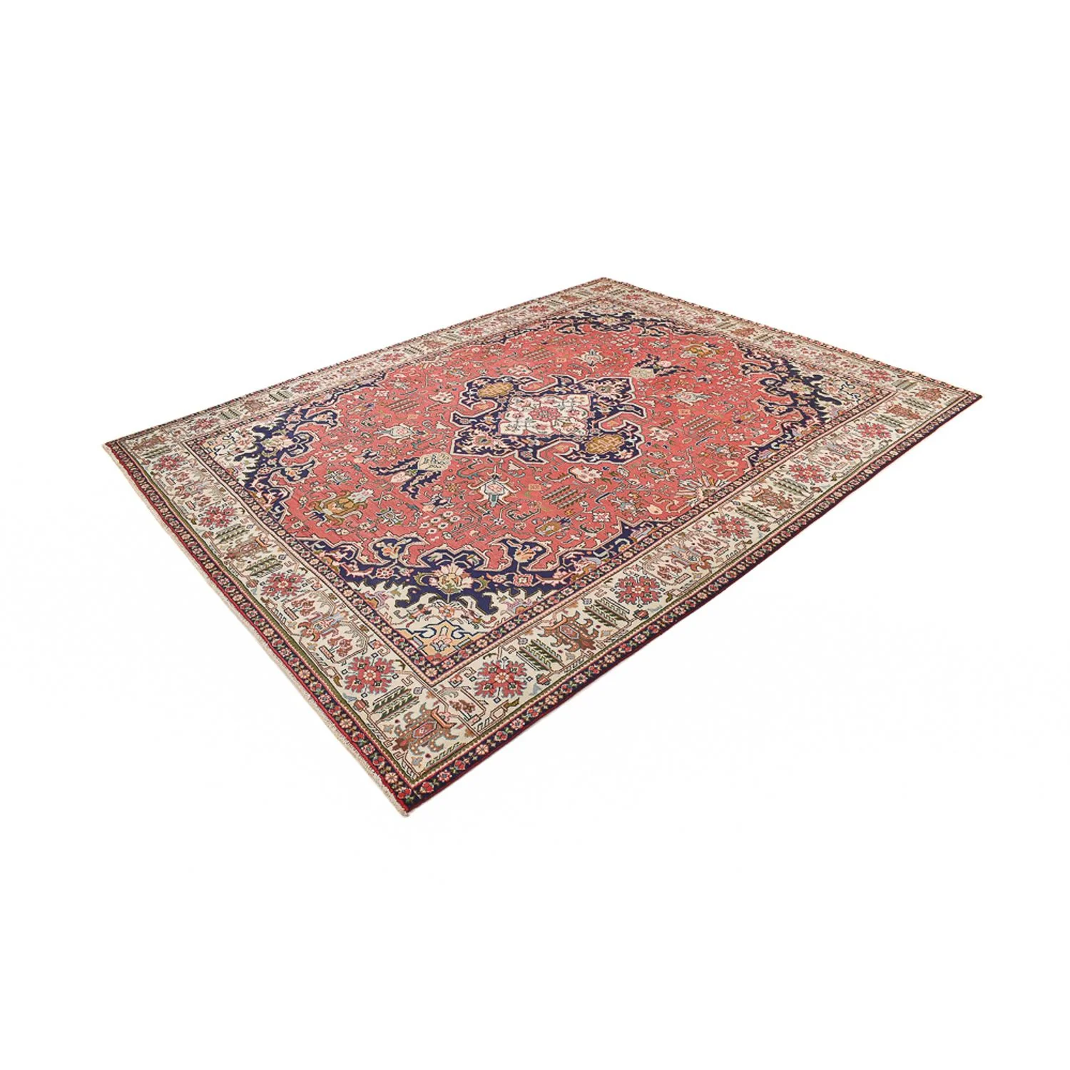 Perserteppich - Täbriz - 335 x 257 cm - hellrot - Image 5