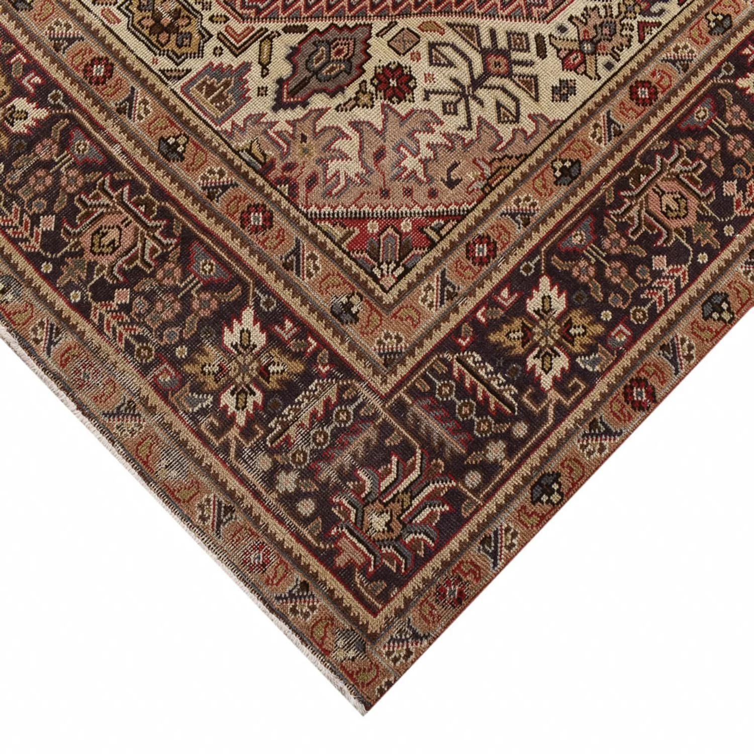 Perserteppich - Täbriz - 348 x 245 cm - hellrot - Image 2