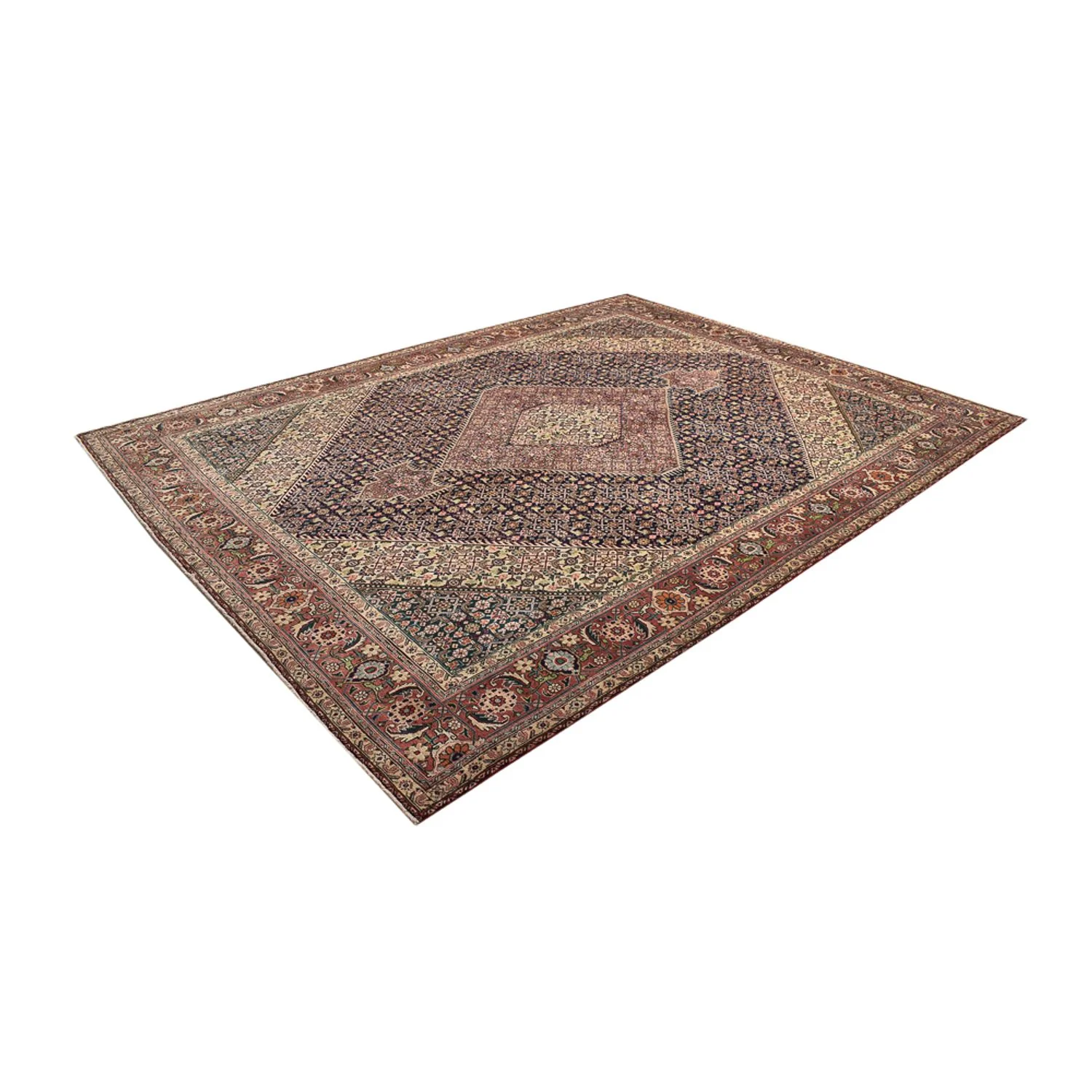 Perserteppich - Täbriz - 387 x 295 cm - dunkelbeige - Image 5