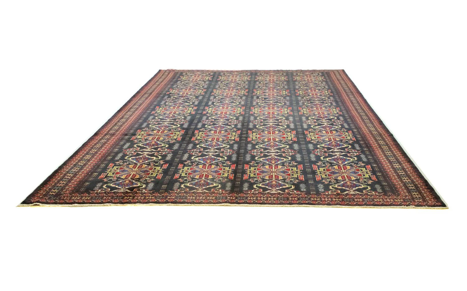 Perserteppich - Täbriz 394 x 302 cm - blau - Image 4