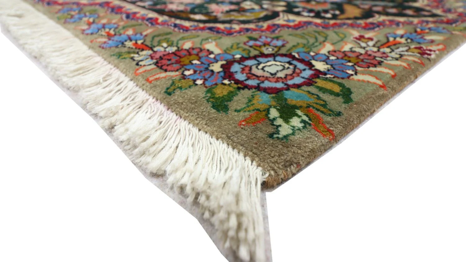 Perserteppich - Täbriz 92 x 68 cm - dunkelblau - Image 3