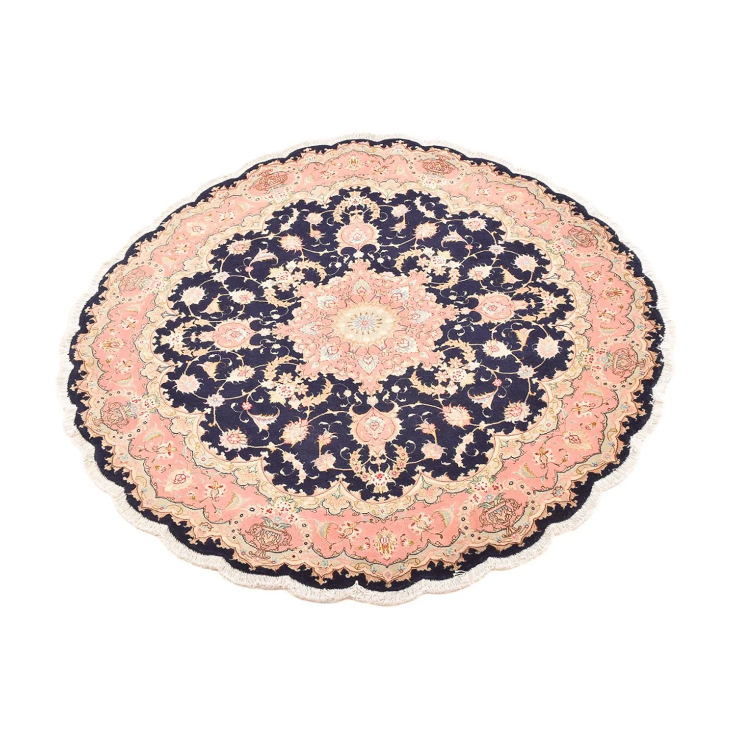 Täbriz - 60 Raj Teppich 150x150cm - Perserteppich - Image 5