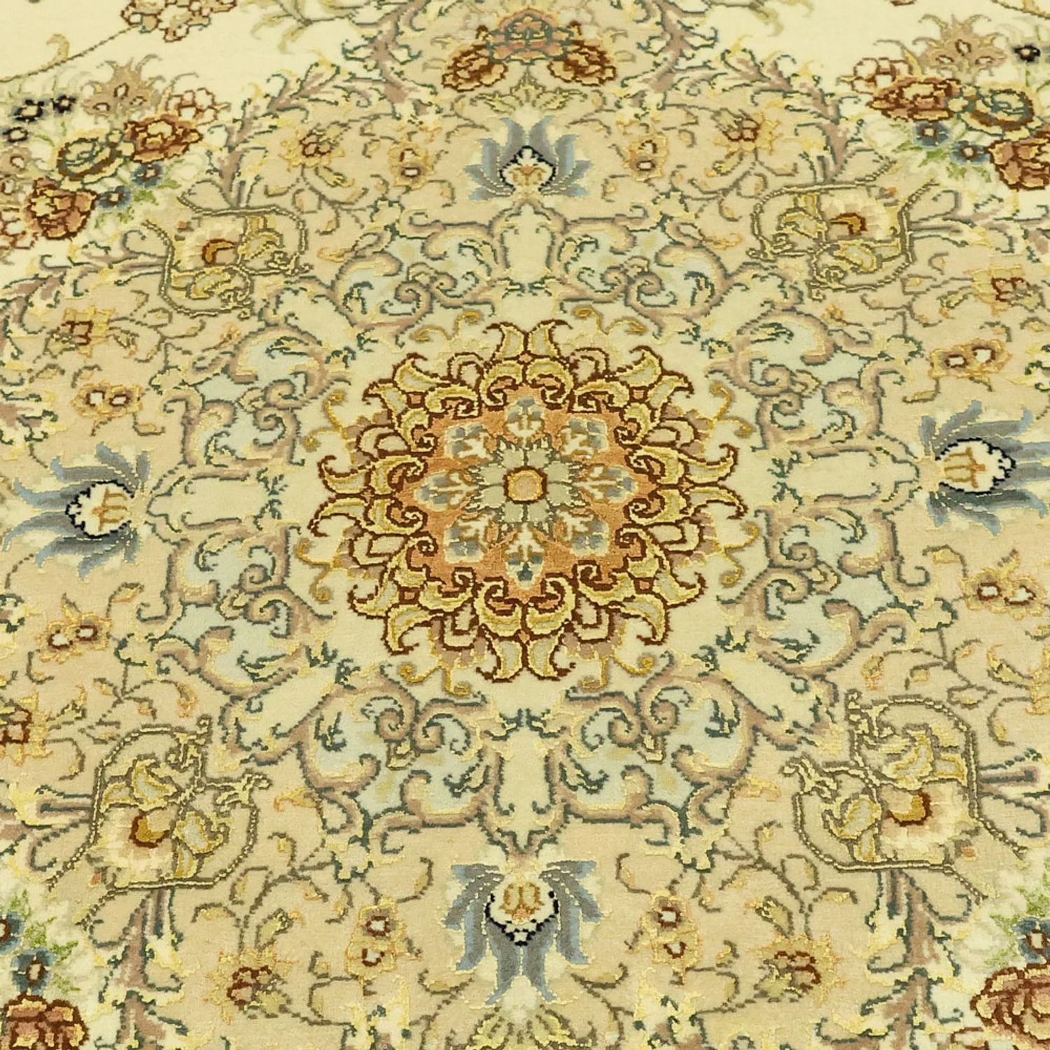 Täbriz - 60 Raj Teppich 206x145cm - Perserteppich - Image 2