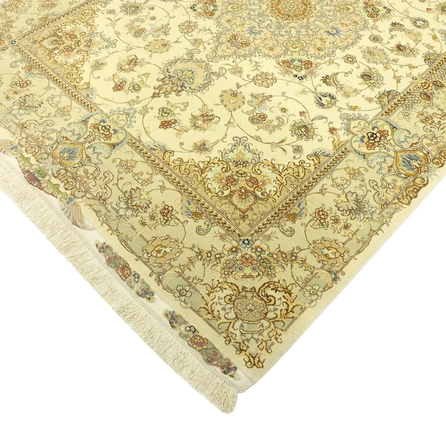 Täbriz - 60 Raj Teppich 206x145cm - Perserteppich - Image 4