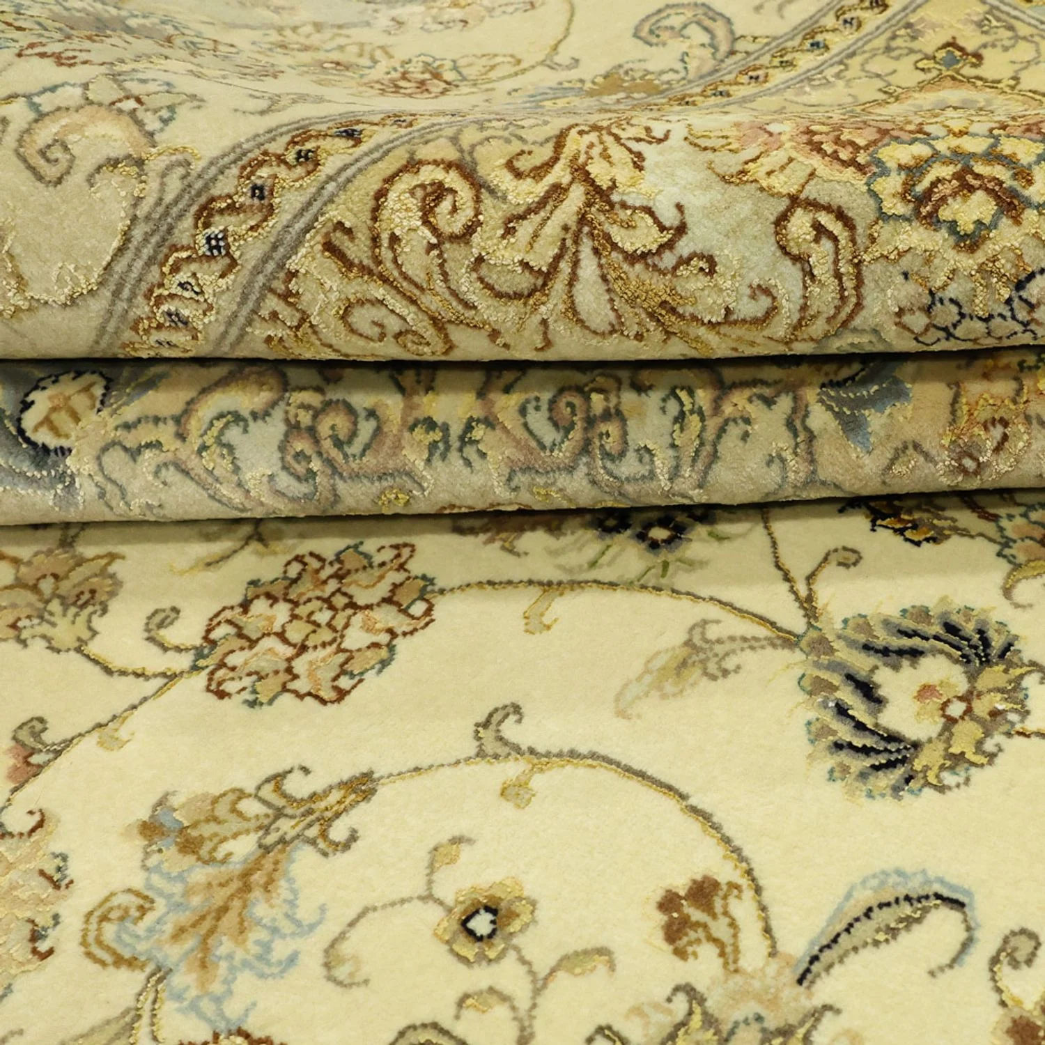 Täbriz - 60 Raj Teppich 206x145cm - Perserteppich - Image 5