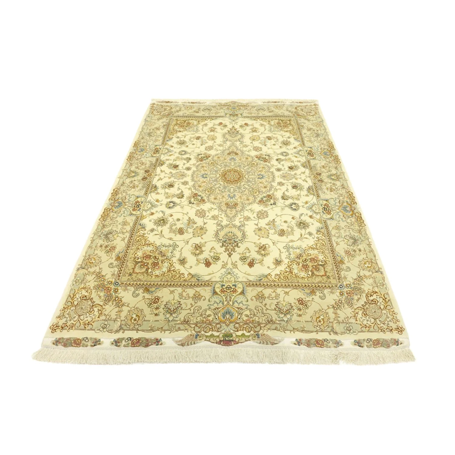 Täbriz - 60 Raj Teppich 206x145cm - Perserteppich - Image 6