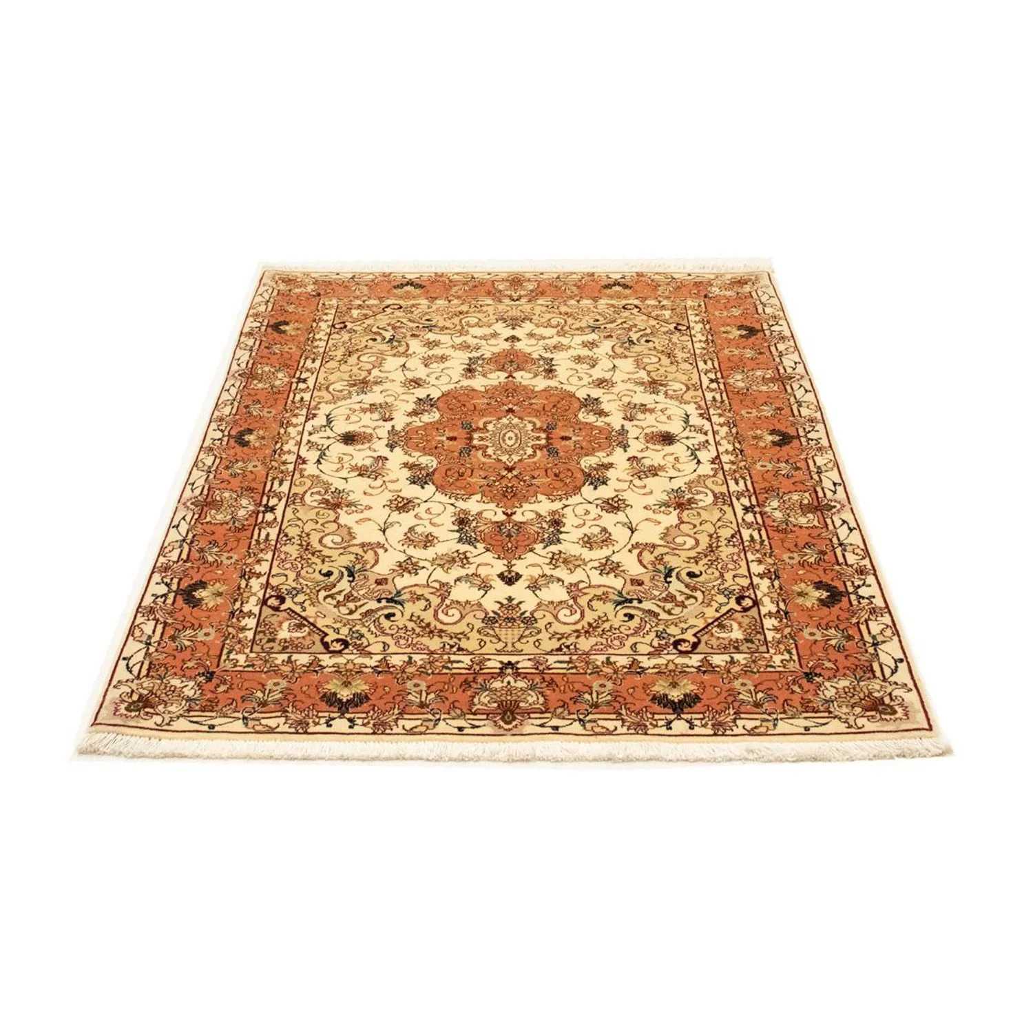 Täbriz - 50 Raj Teppich 143x103cm - Perserteppich - Image 5