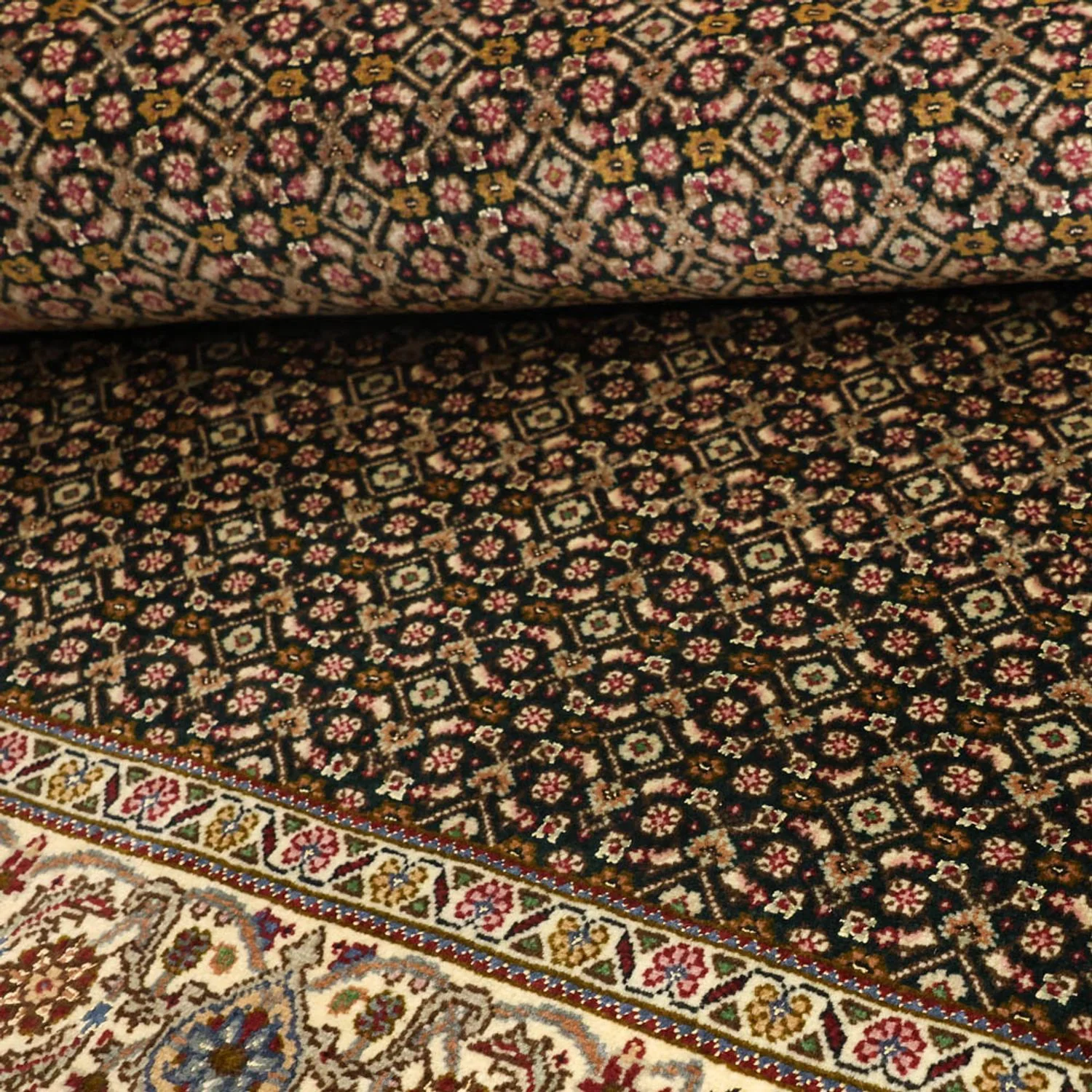 Täbriz - 50 Raj Teppich 144x106cm - Perserteppich - Image 5