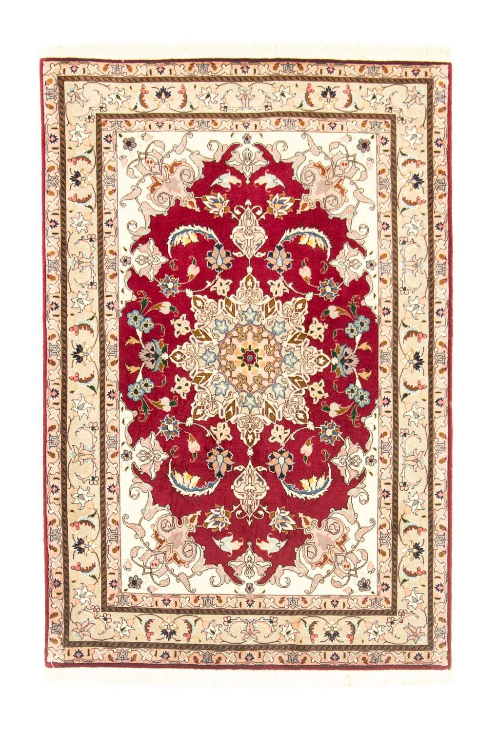 Täbriz - 50 Raj Teppich 147x100cm - Perserteppich