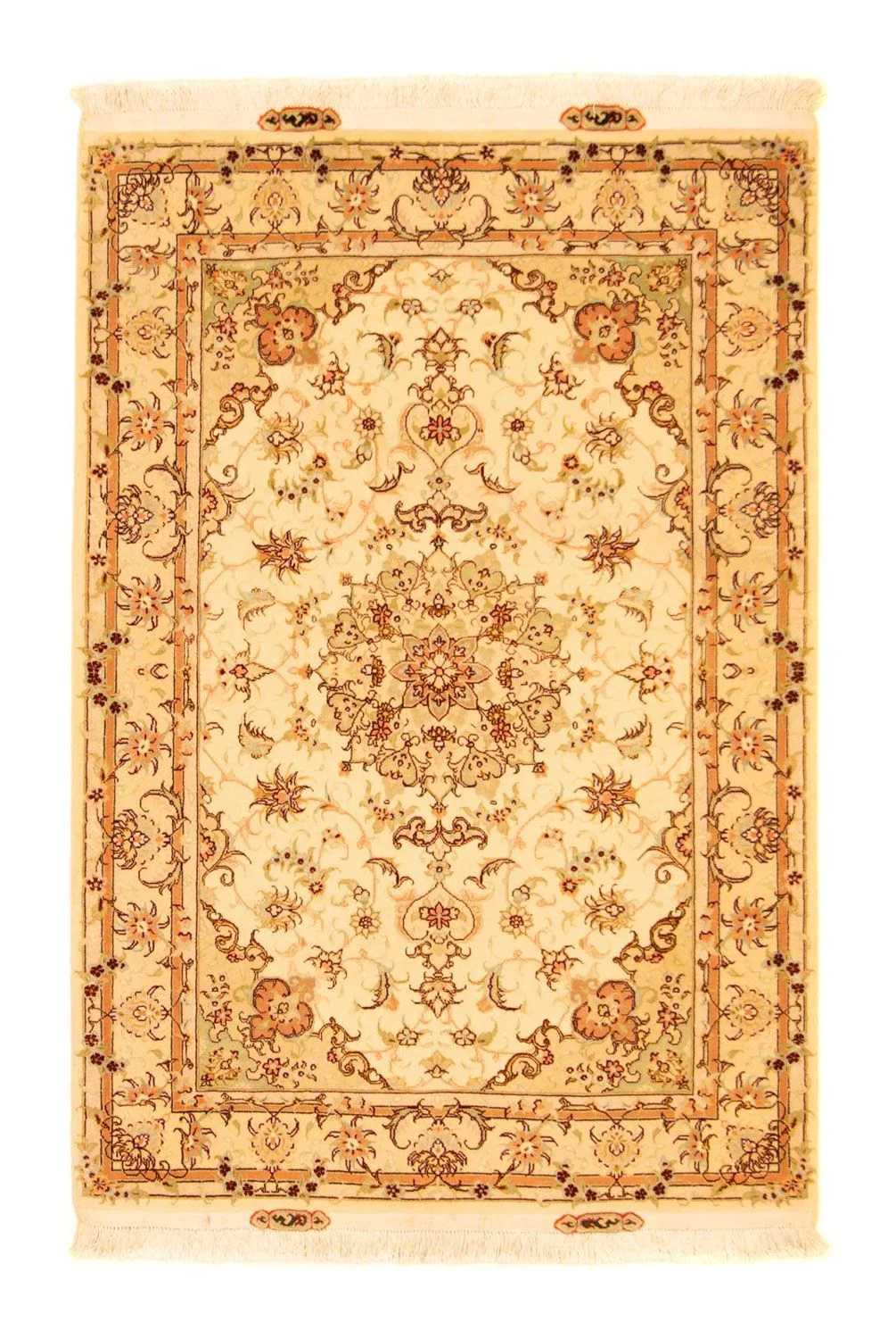 Täbriz - 50 Raj Teppich 147x102cm - Perserteppich