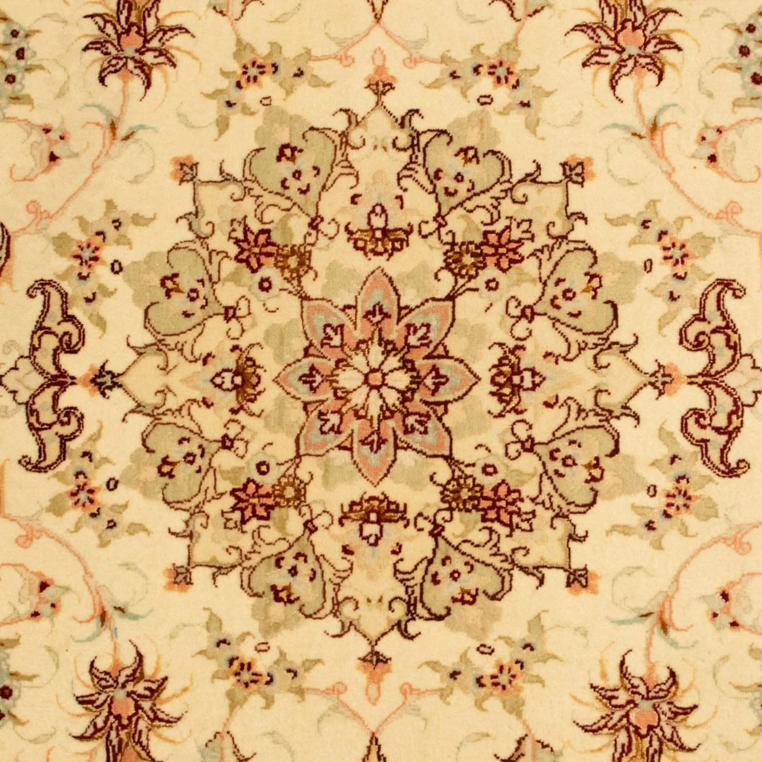 Täbriz - 50 Raj Teppich 147x102cm - Perserteppich - Image 2