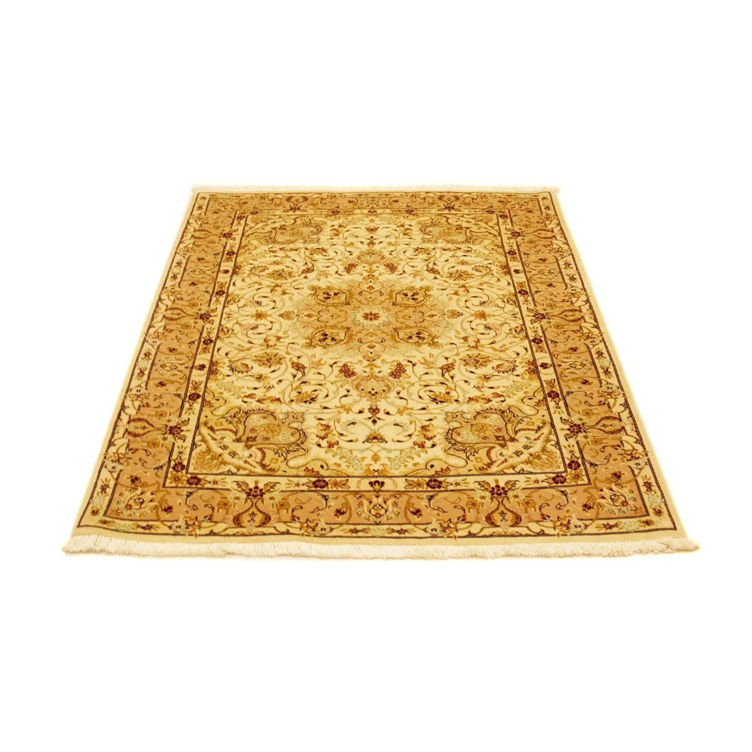 Täbriz - 50 Raj Teppich 147x102cm - Perserteppich - Image 4