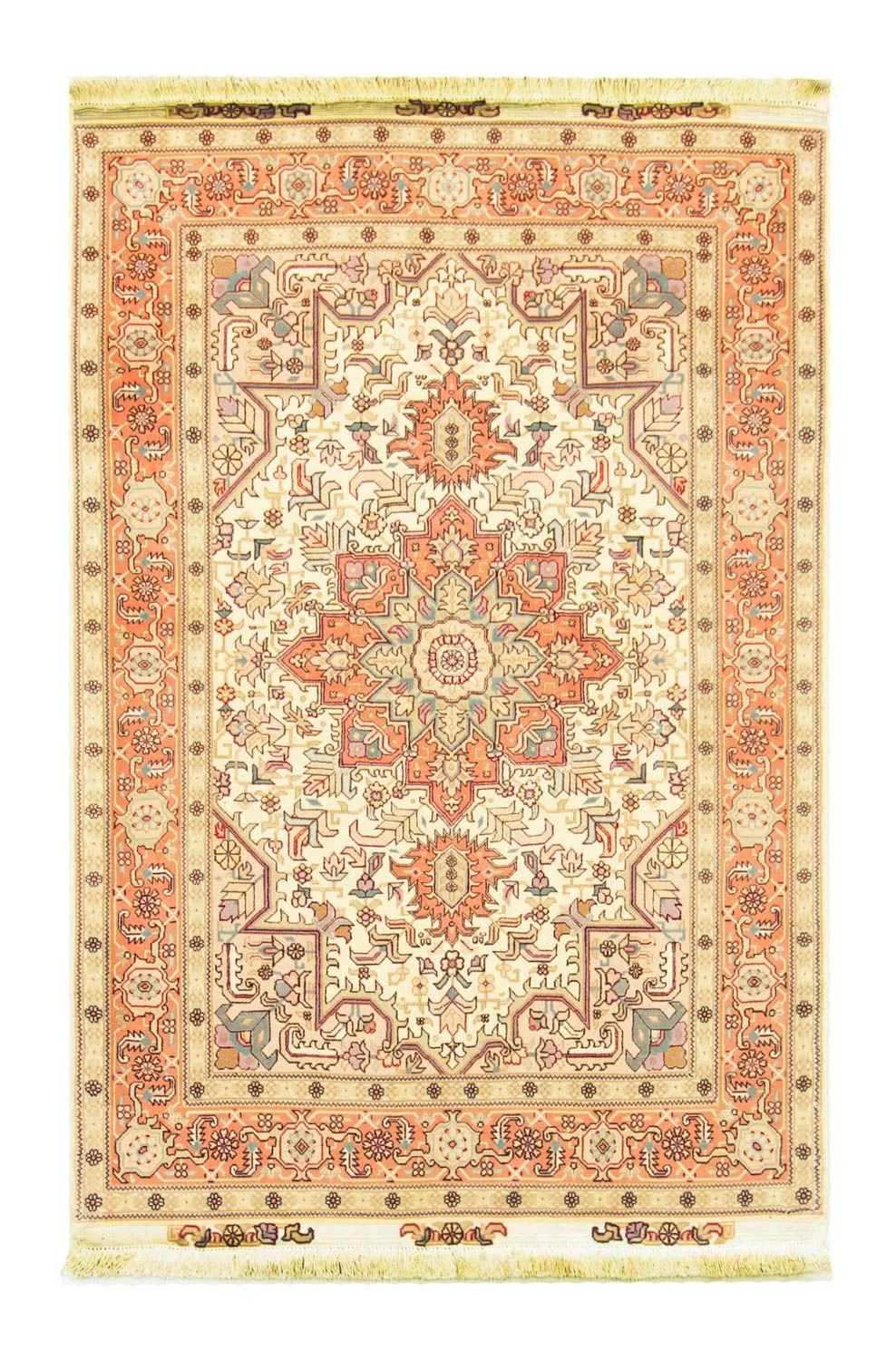 Täbriz - 50 Raj Teppich 148x101cm - Perserteppich