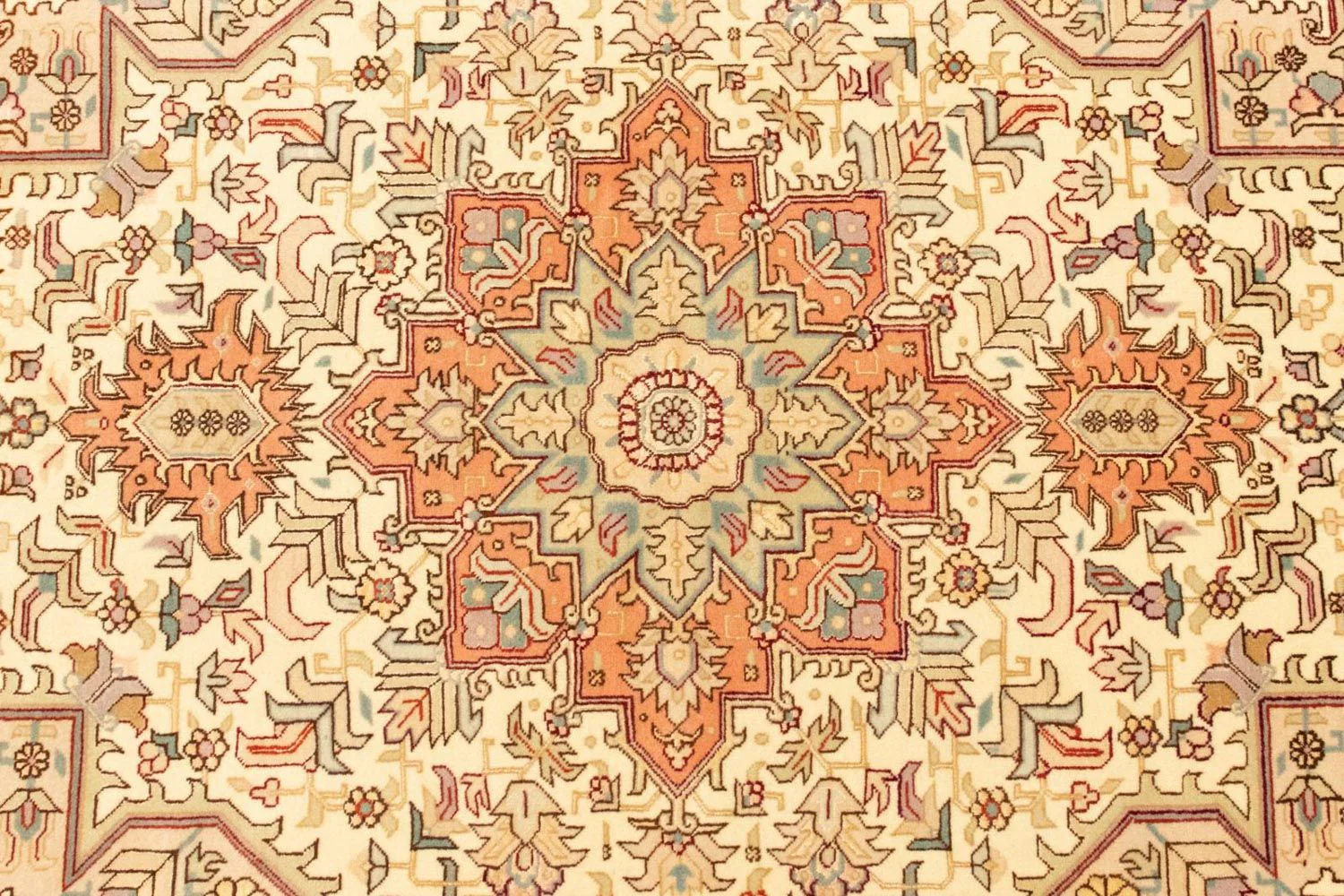 Täbriz - 50 Raj Teppich 148x101cm - Perserteppich - Image 2