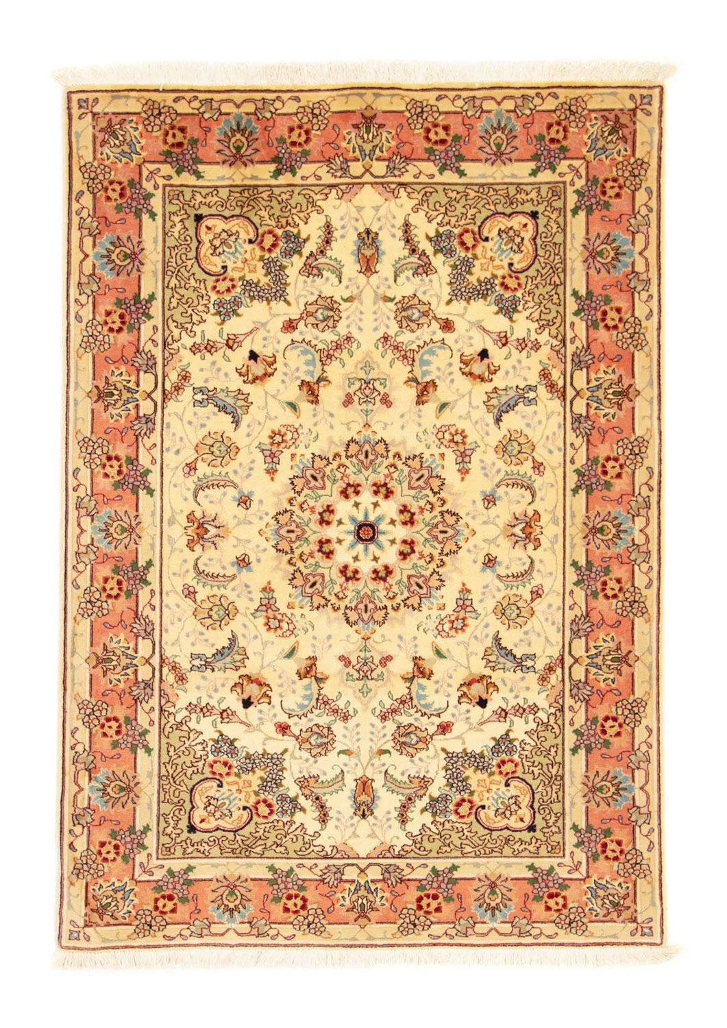 Täbriz - 50 Raj Teppich 148x102cm - Perserteppich