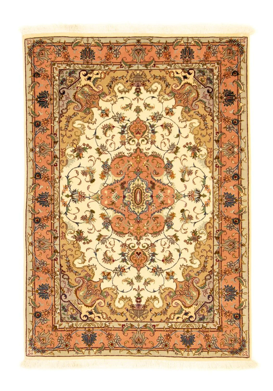 Täbriz - 50 Raj Teppich 148x103cm - Perserteppich
