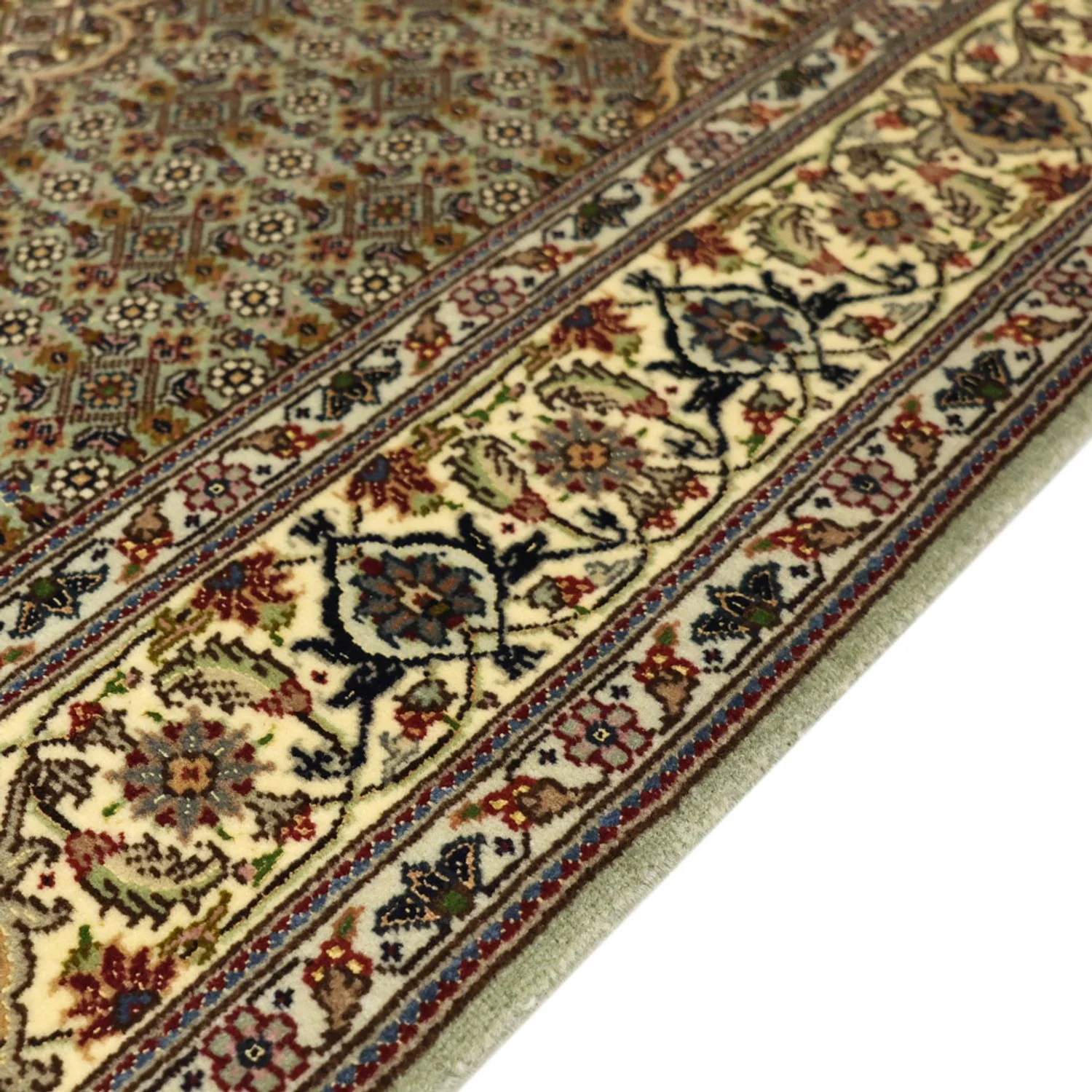 Täbriz - 50 Raj Teppich 150x101cm - Perserteppich - Image 3
